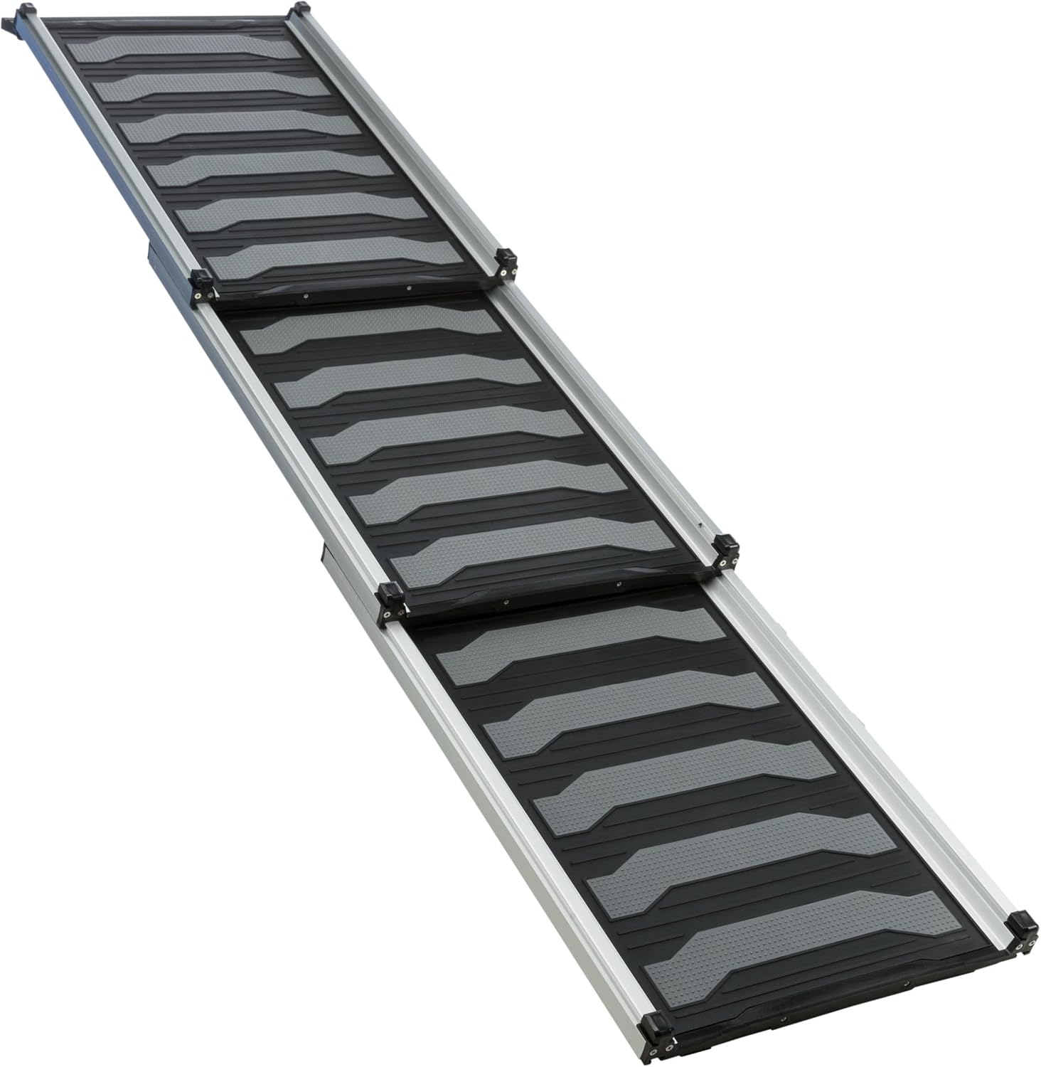 Trixie Folding Pet Ramp, Black | Folding Dog Ramp with High Traction Surface, Ideal for Cars and SUVs, Foldable, Easy to Store and Clean