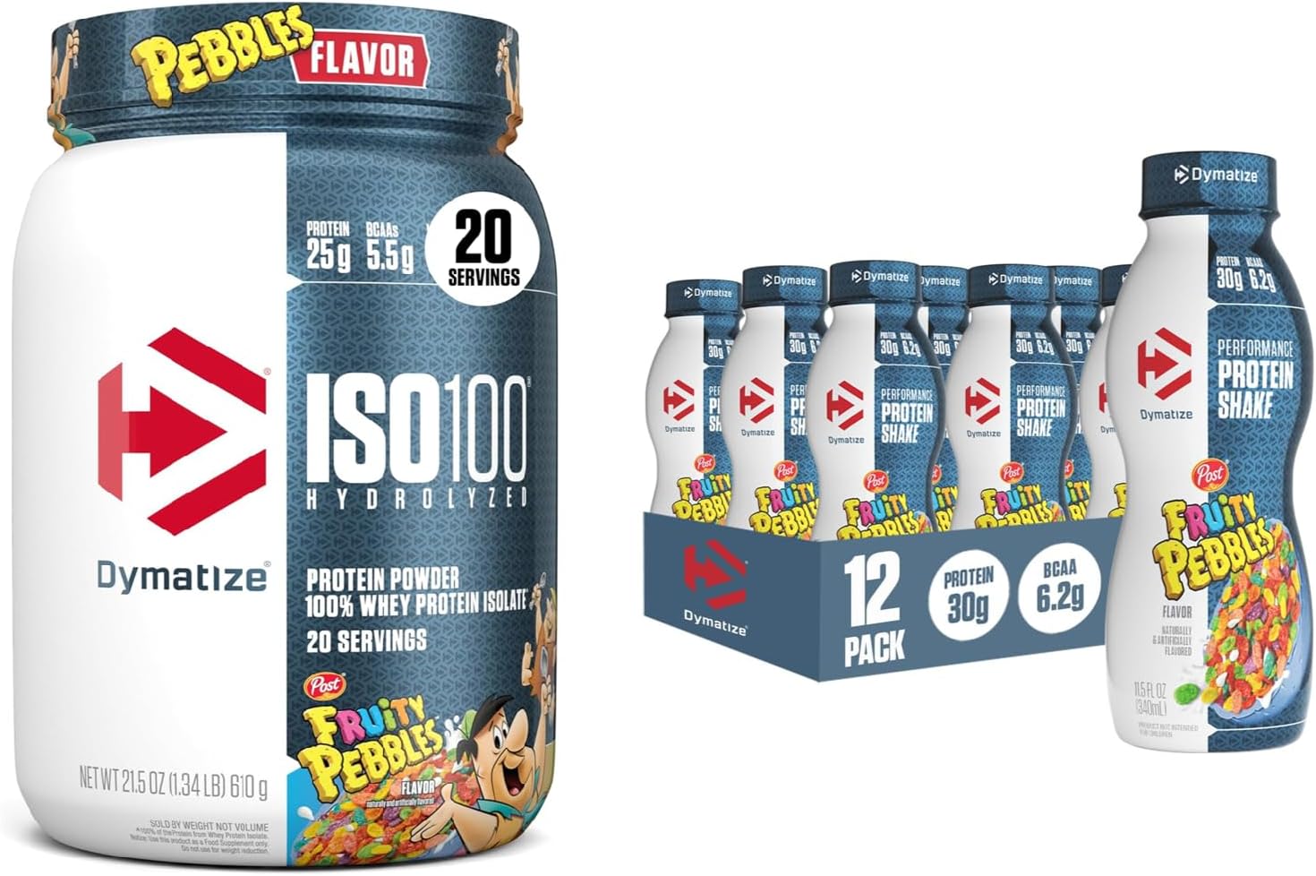 Dymatize ISO100 Protein Powder, 100% Whey Isolate, Birthday Cake | 25g Protein, Hydrolyzed, Fast-Absorbing, Supports Muscle Health, 5.5g BCAAs, Gluten-Free, 75 Servings, 5 lb