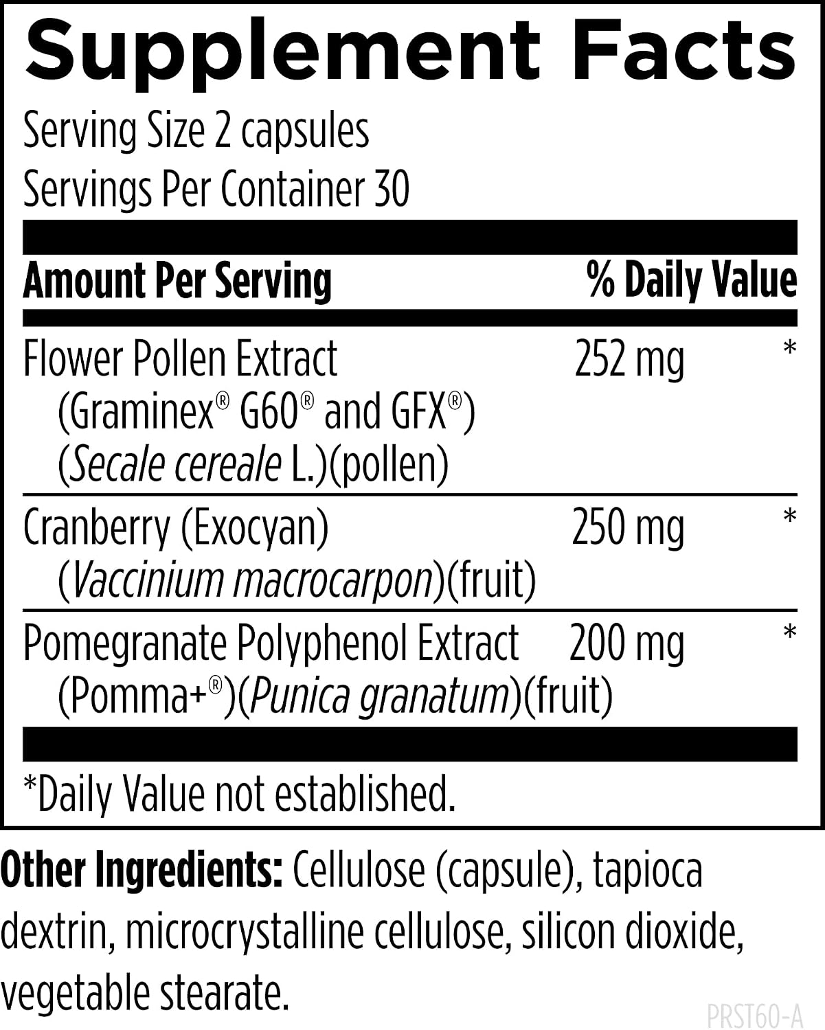 Designs for Health Prostect - Saw Palmetto-Free Prostate Supplements for Men - Urinary Function + Prostate Support - Cranberry