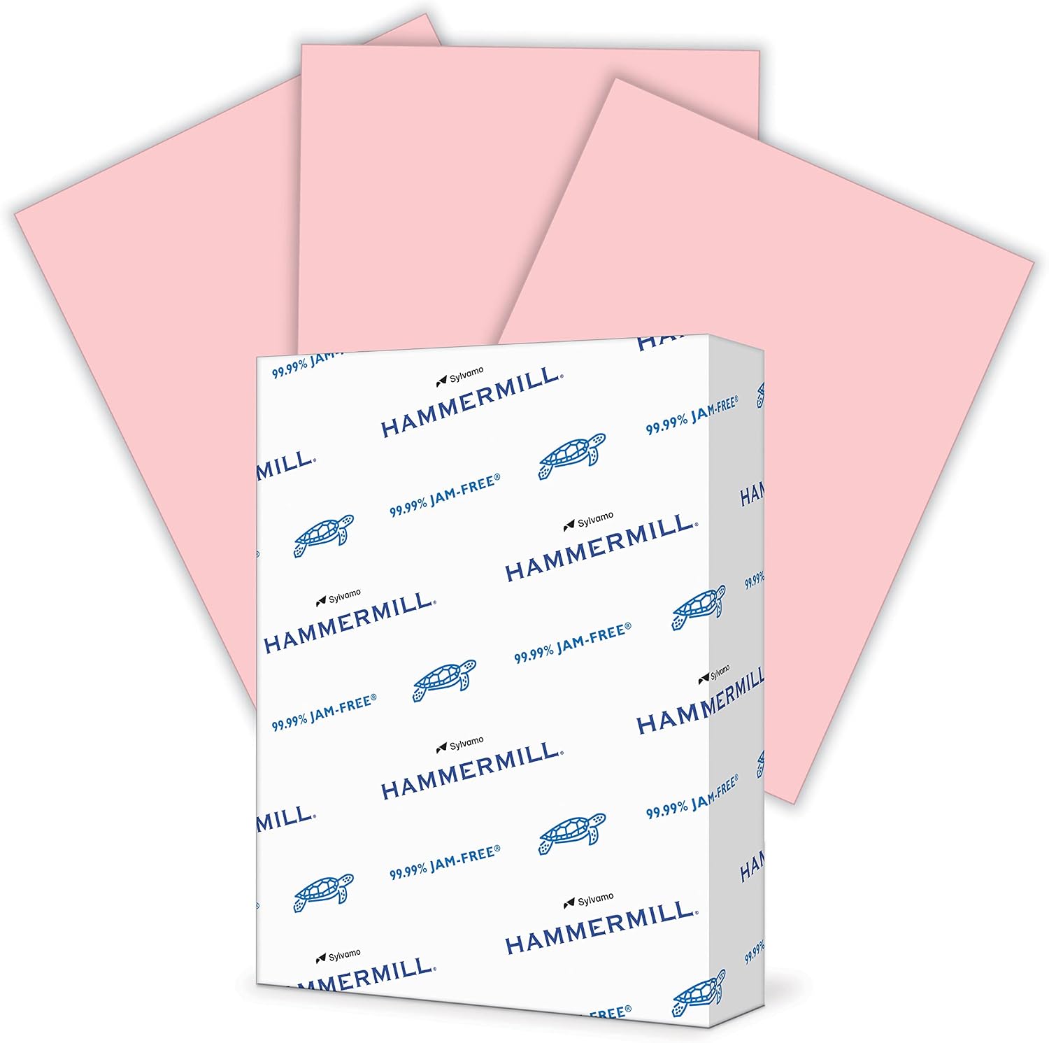 Hammermill Colored Paper, 20 lb Blue Printer Paper, 8.5 x 11 - Made in the USA, Pastel Paper, 103309R - 1 Ream (500 Sheets)