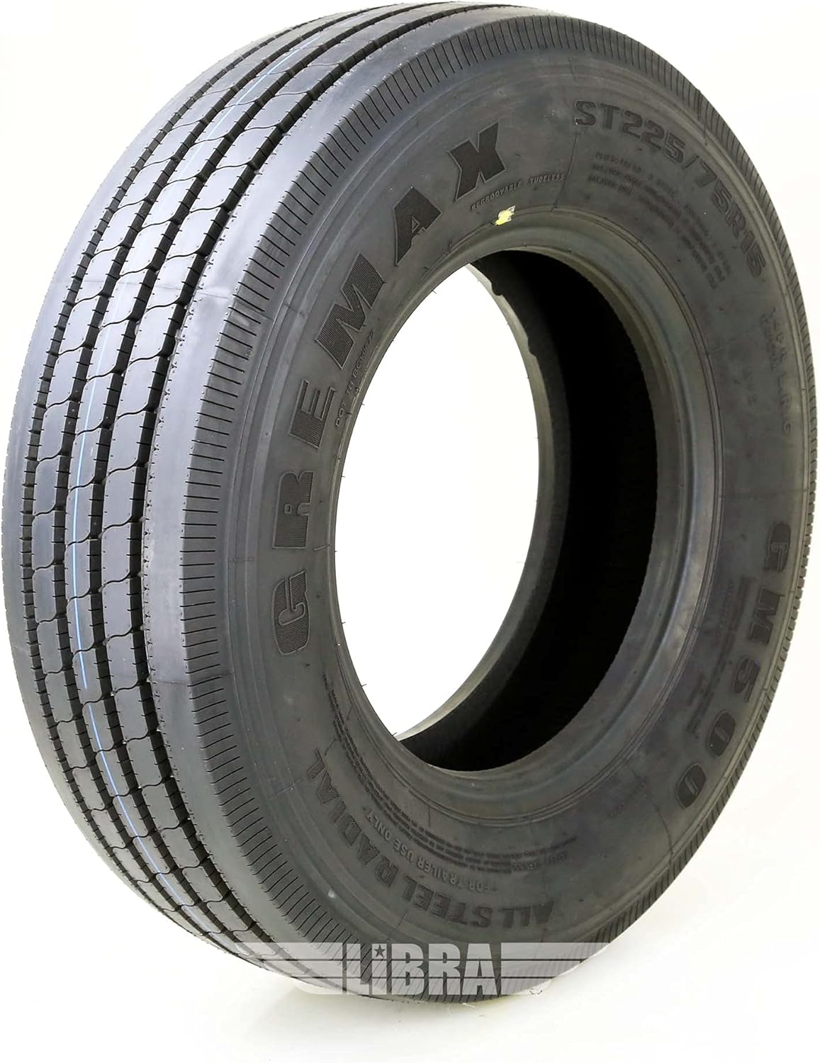 Set 4 Heavy Duty All Steel Trailer Tires 225/75R15 14 Ply 124/121M 11150