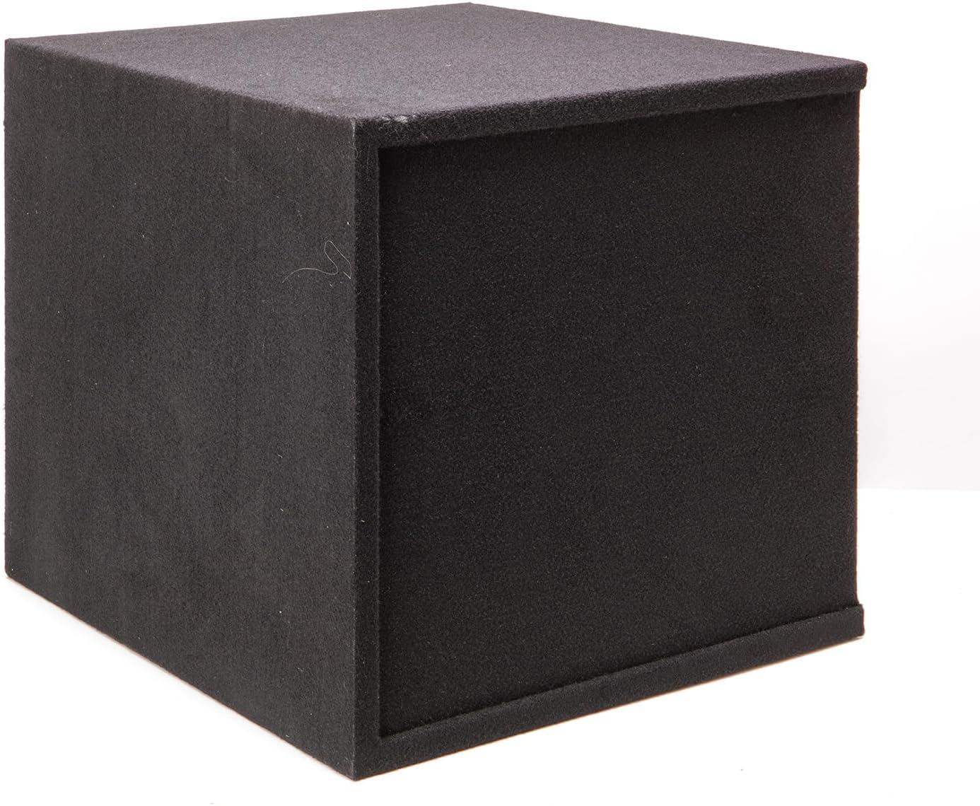American Sound Connection Car Audio Single 15" Slot Vented Paintable Baffle Stereo Sub Box Enclosure