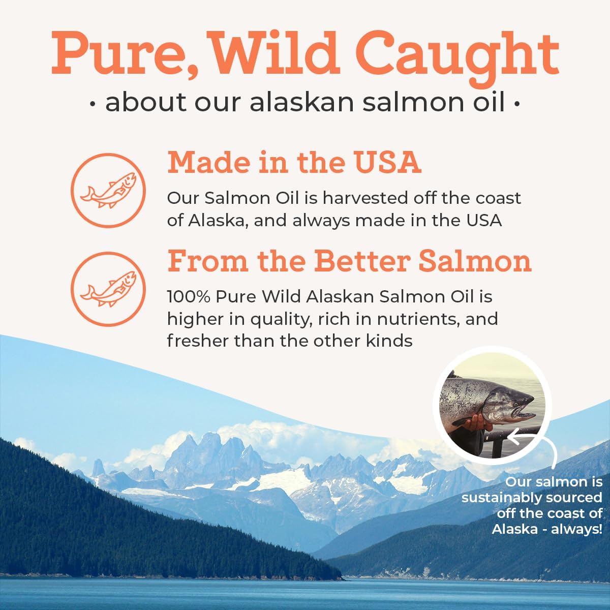 Dr. Joseph's VetPro Complete Wild Alaskan Salmon Oil Supplement for Dogs & Cats, 16 Ounces, Omega 3 & 6 Liquid Fish Oil, EPA + DHA Fatty Acids