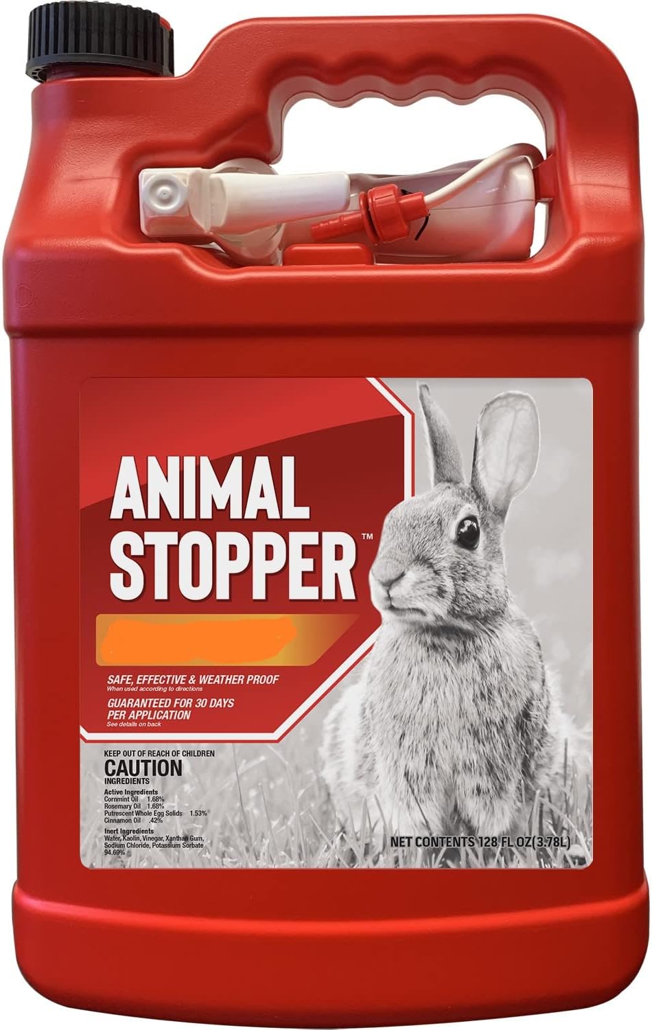 Animal Stopper Liquid Animal Stopper 1 Gallon Ready to UseRepellent All Natural Effective All Year Round Safe for People and Pets No Harsh Chemicals