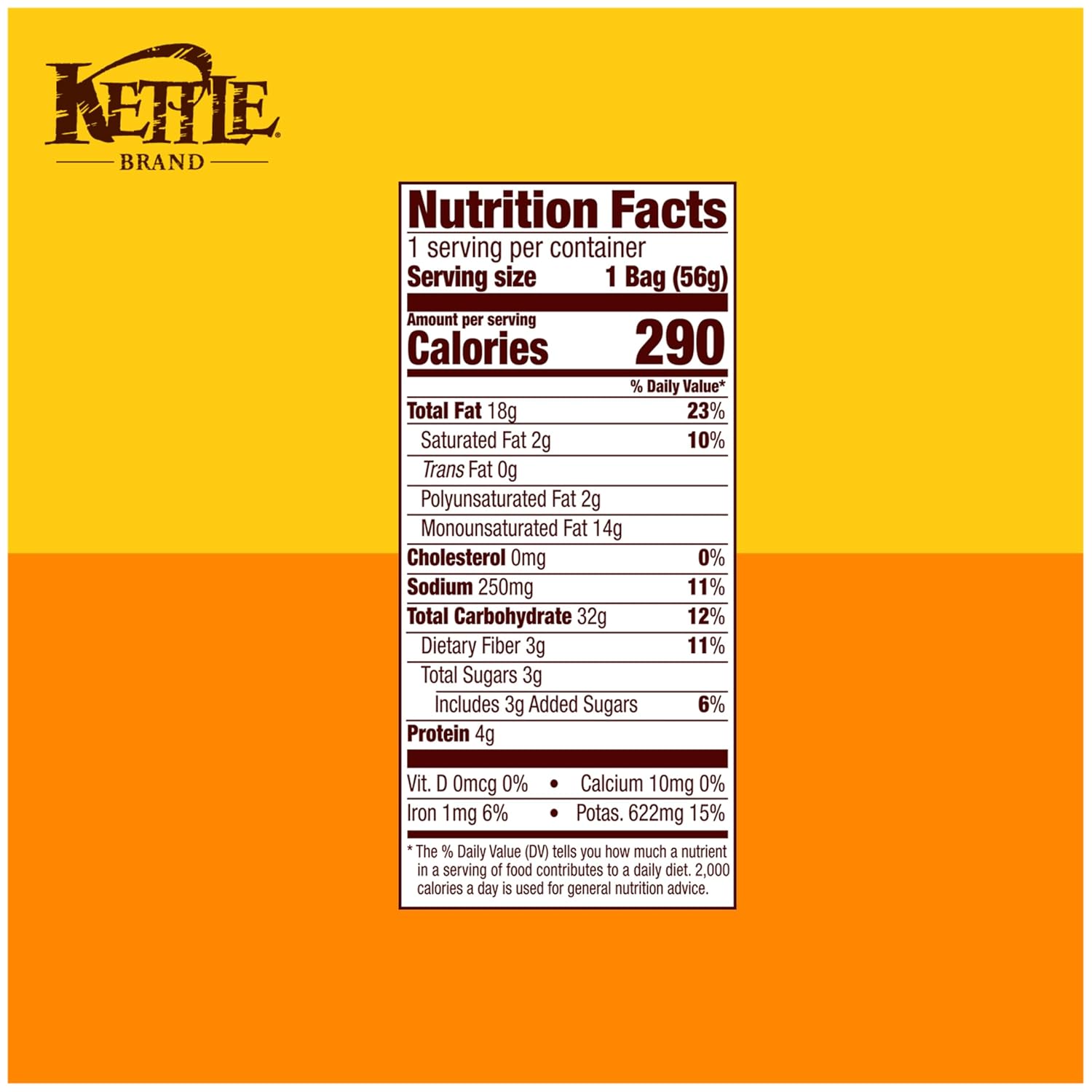 Kettle Foods Chip Potato Nat Jalapeno, 5 oz