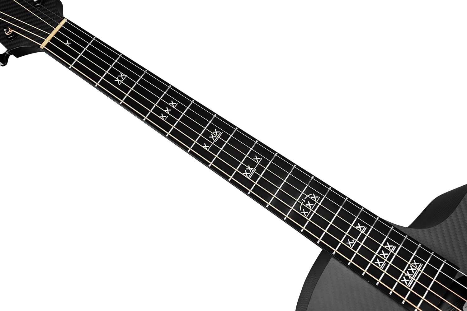Natasha Carbon Fiber Acoustic Guitar 41-inch Steel-string Guitarra Durable 6-string Guitar