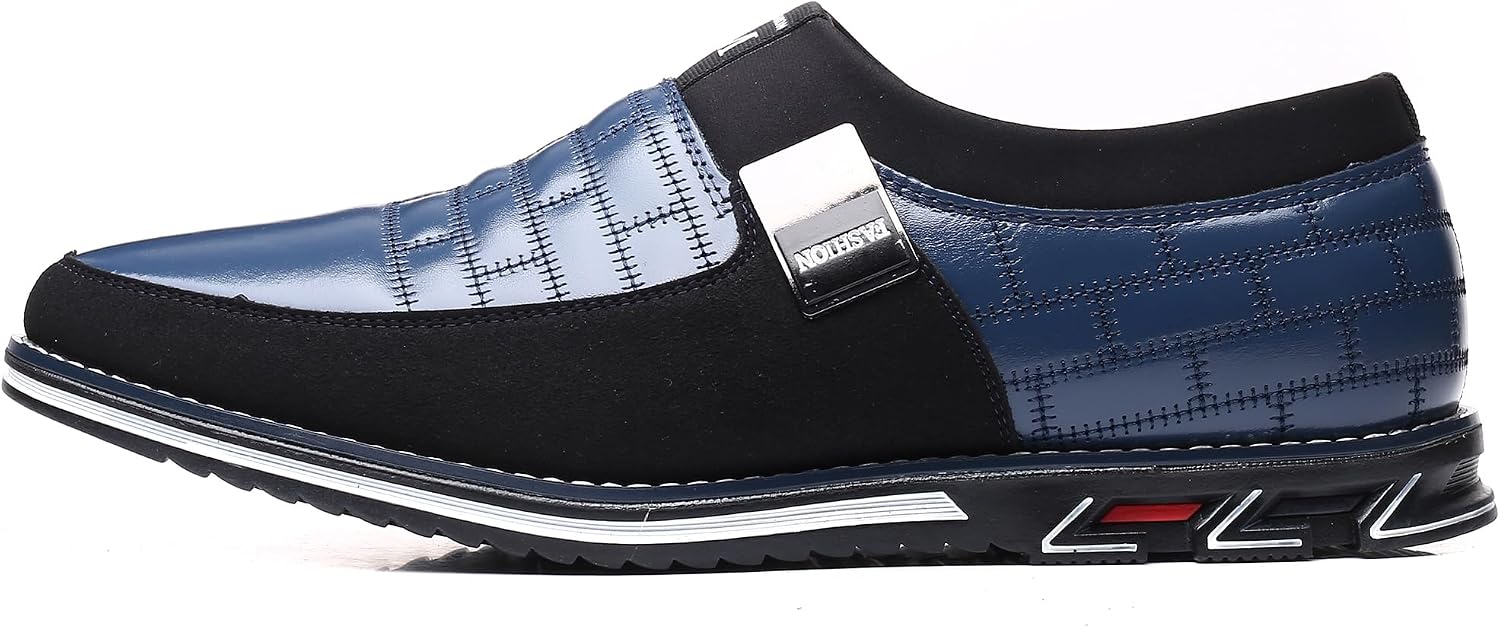 COSIDRAM Mens Casual Shoes Dress Sneakers Loafers Comfort Walking Shoes | Lightweight slip-on for hassle-free wear. Cloud-like comfort, sock-friendly fit for daily & semi-formal occasions.