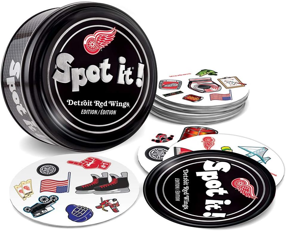 Masterpieces NHL Unisex-Teen Spot It! Card Game