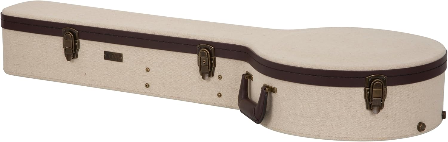Gator Cases Journeyman Series Deluxe Wood Case for Resonator Style Acoustic Guitars (GW-JW RESO)