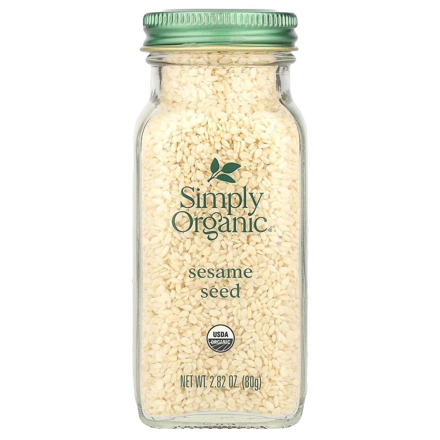 Simply Organic Organic Whole Sesame Seeds, 2.8 Ounce