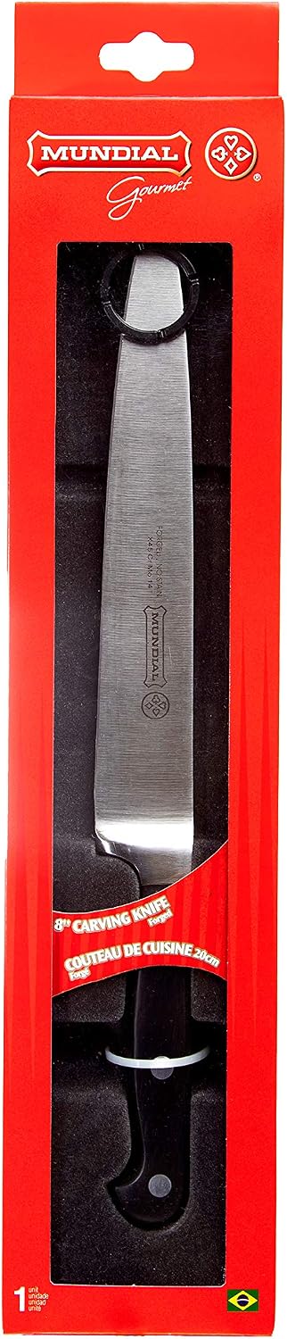 Mundial 5100 Series 8-inch Carving Knife - Fully Forged with Ergonomic Comfort, Ideal Knife for Slicing Meat with Ease