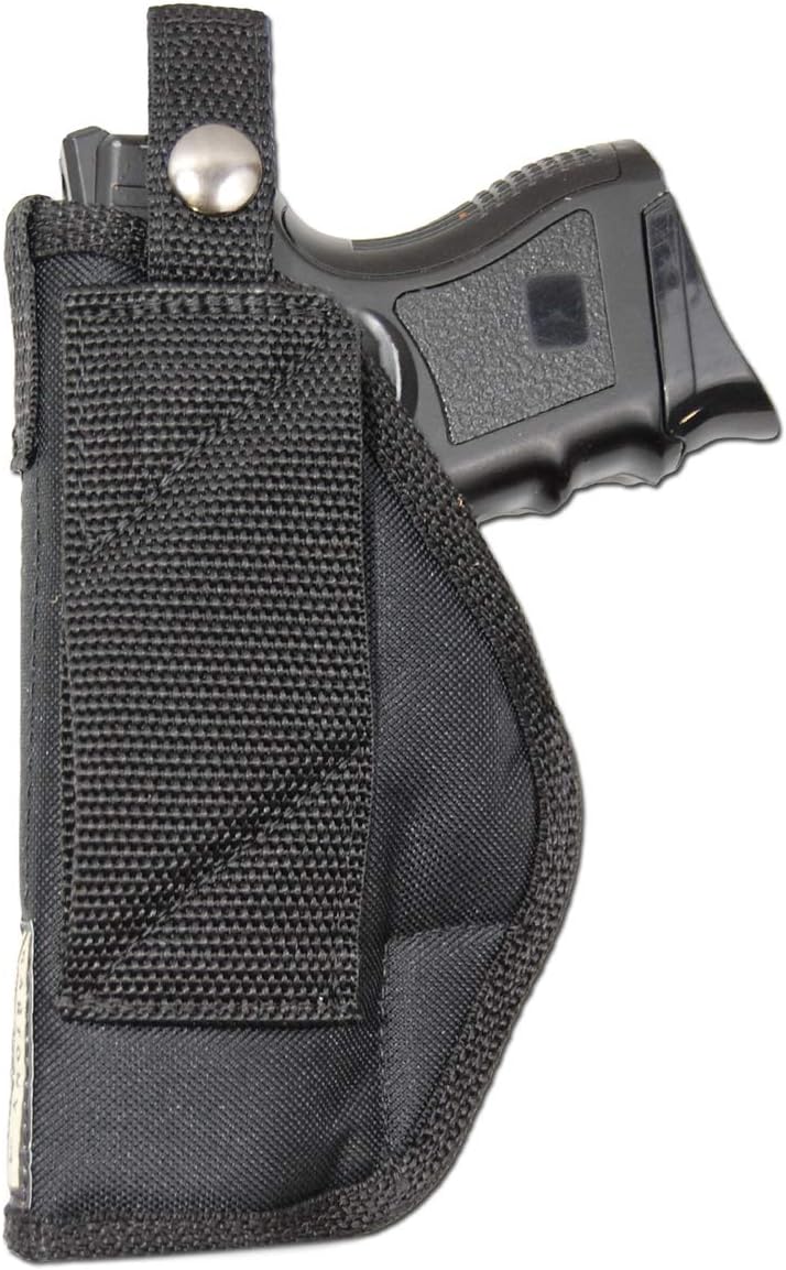 Barsony New Cross Draw Holster for Compact Sub-Compact 9mm .40 .45 Pistols