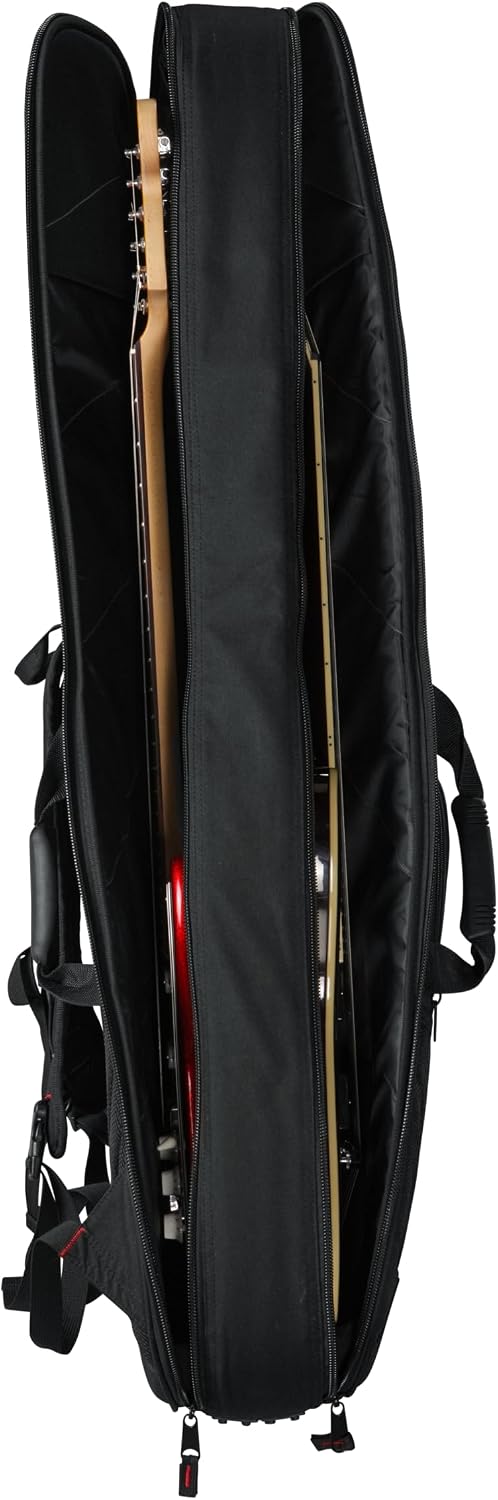 Gator Cases 4G-MiZone Series Gig Bag For Electric Guitars with Adjustable Backpack Straps, Fits Jazzmaster Style Guitars (GB-4G-JMASTER)