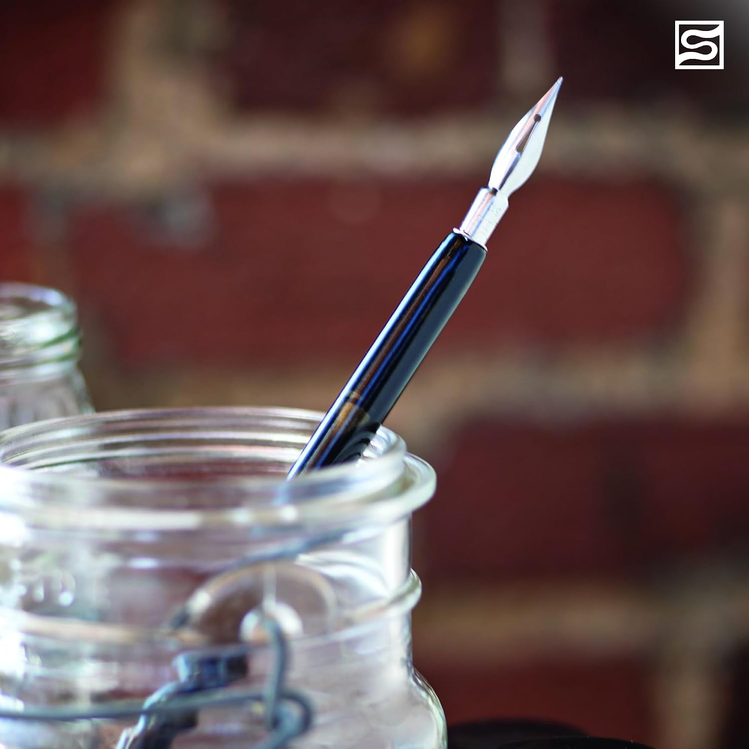Speedball C-Series Lettering Pen Set, Left-handed - 1 Penholder w/ 6 Nibs