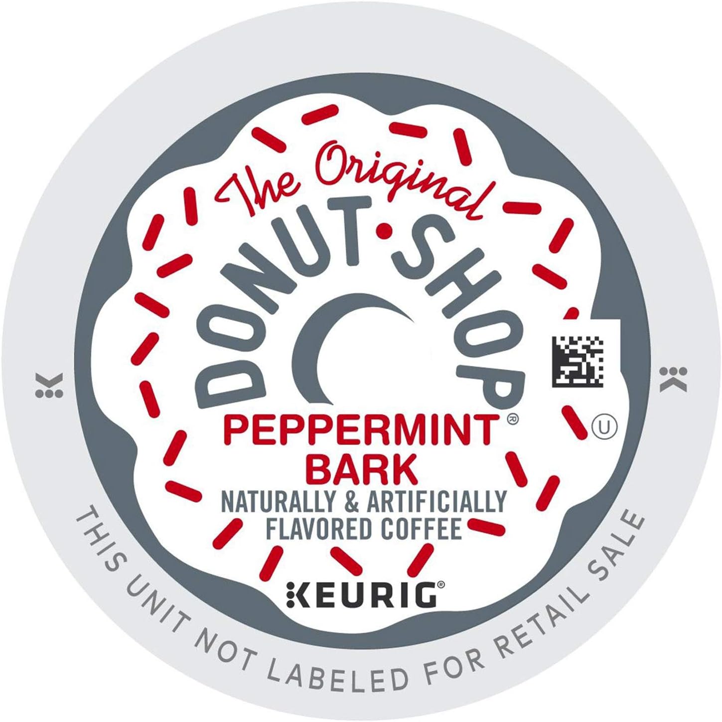 The Original Donut Shop Peppermint Bark K-Cup Pods, 24/box