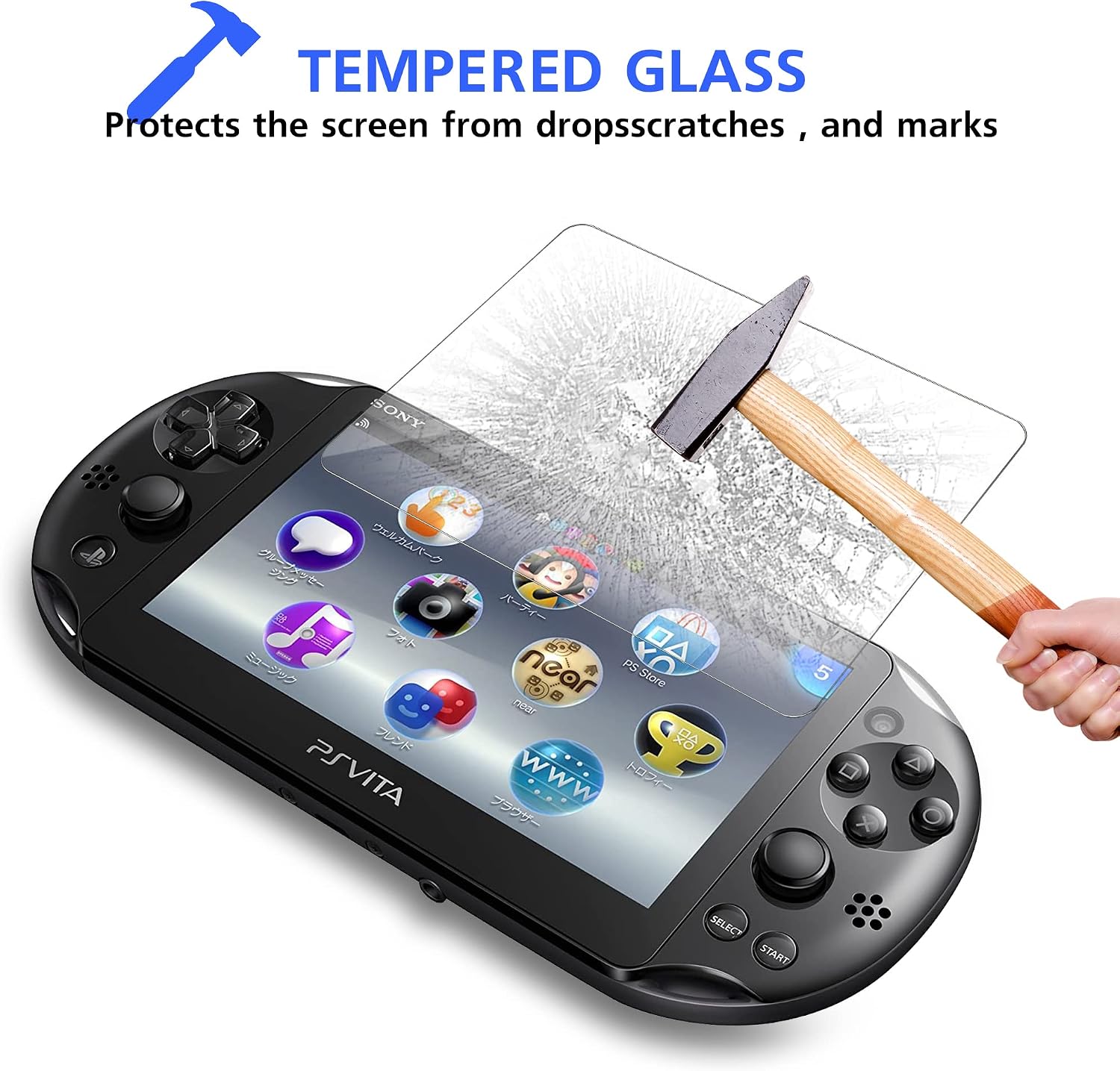 Xahpower PS Vita 2000 Screen Protector