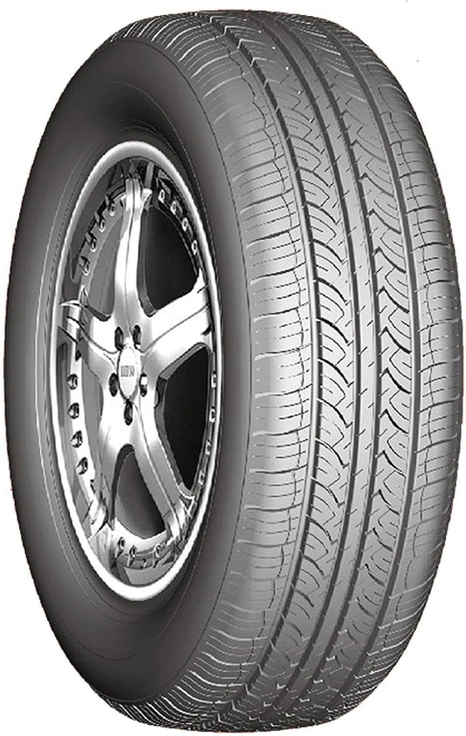 Forceum Ecosa All-Season Passenger Car Touring Radial Tire-175/70R14 175/70/14 175/70-14 84T Load Range SL 4-Ply BSW Black Side Wall UTQG 400AA