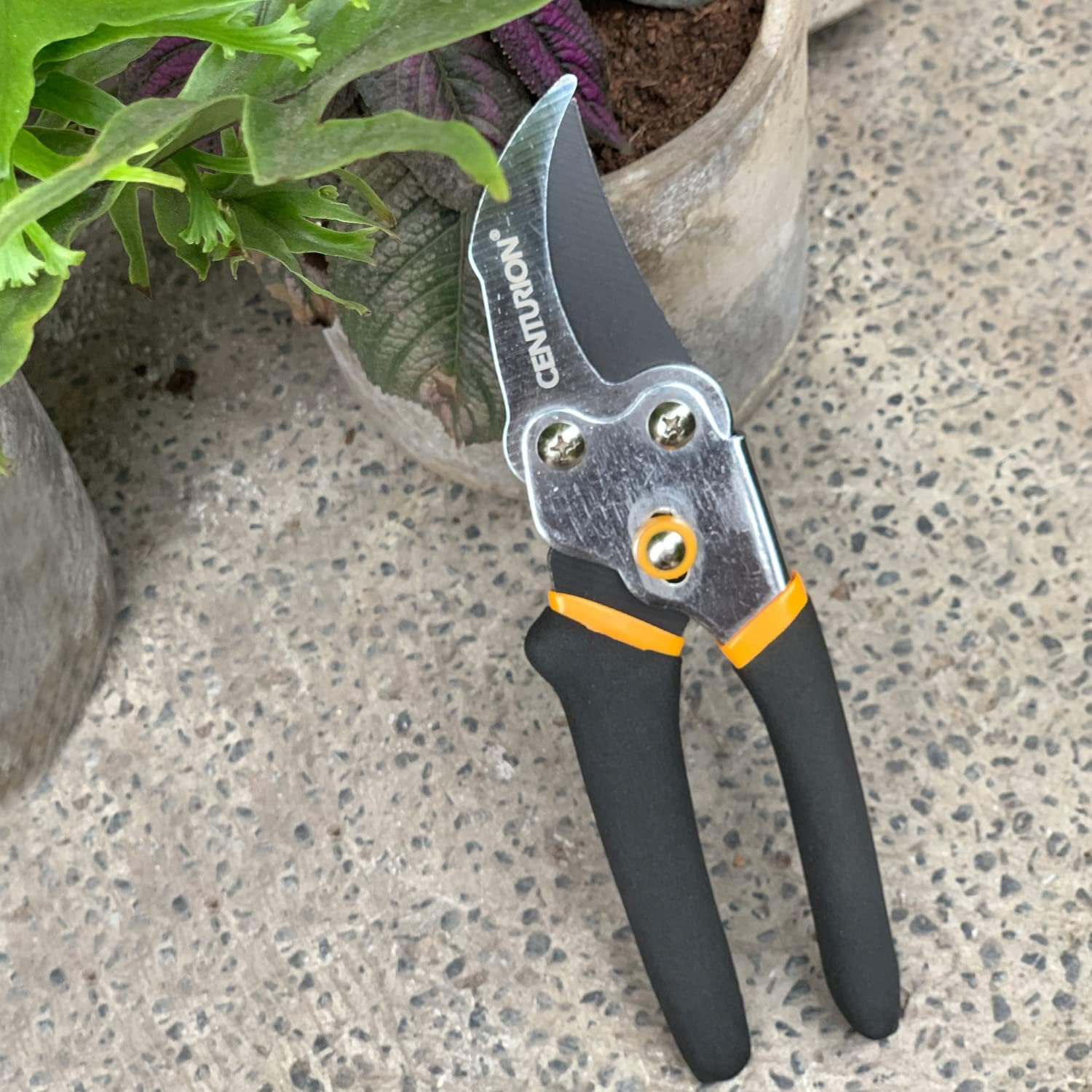 Centurion 1299 8" Steel Bypass Pruning Shears, Garden Shears, Hand Pruners, Tree Trimmers
