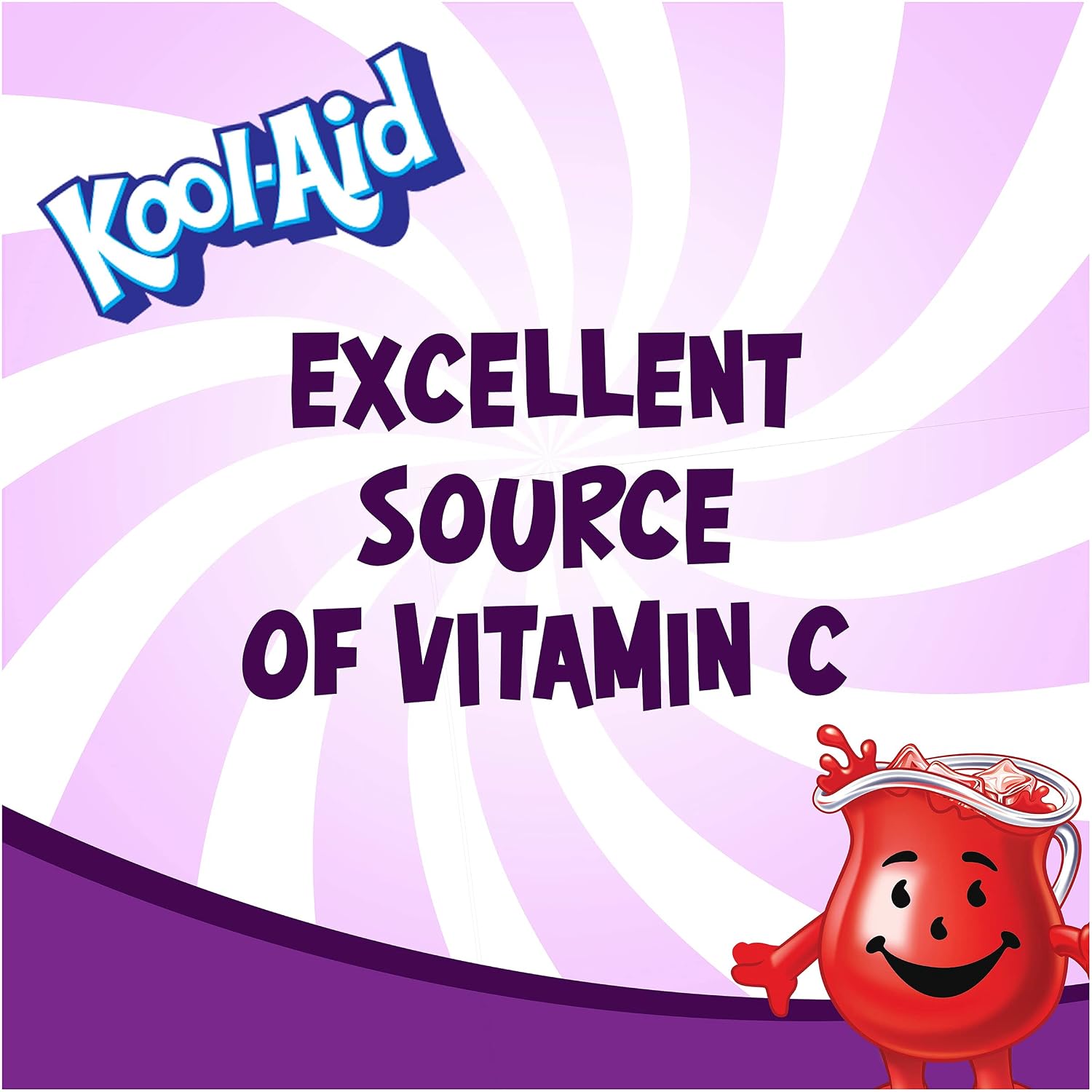 Kool-Aid Drink Mix, Tropical Punch, 19 oz | for Flavorful Hydration and Shareable Refreshment Good Source of Vitamin C, Caffeine Free Gluten Free