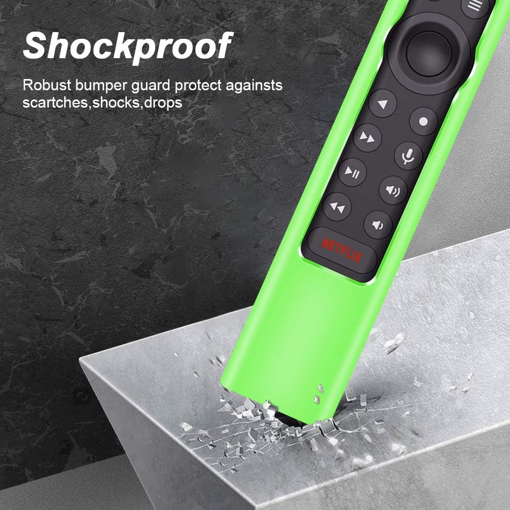 Protective Case Compatible for NVIDIA Shield Android TV Pro 4K HDR Streaming Media Player, Remote Case Skin Holder for NVIDIA Shield Remote Controller