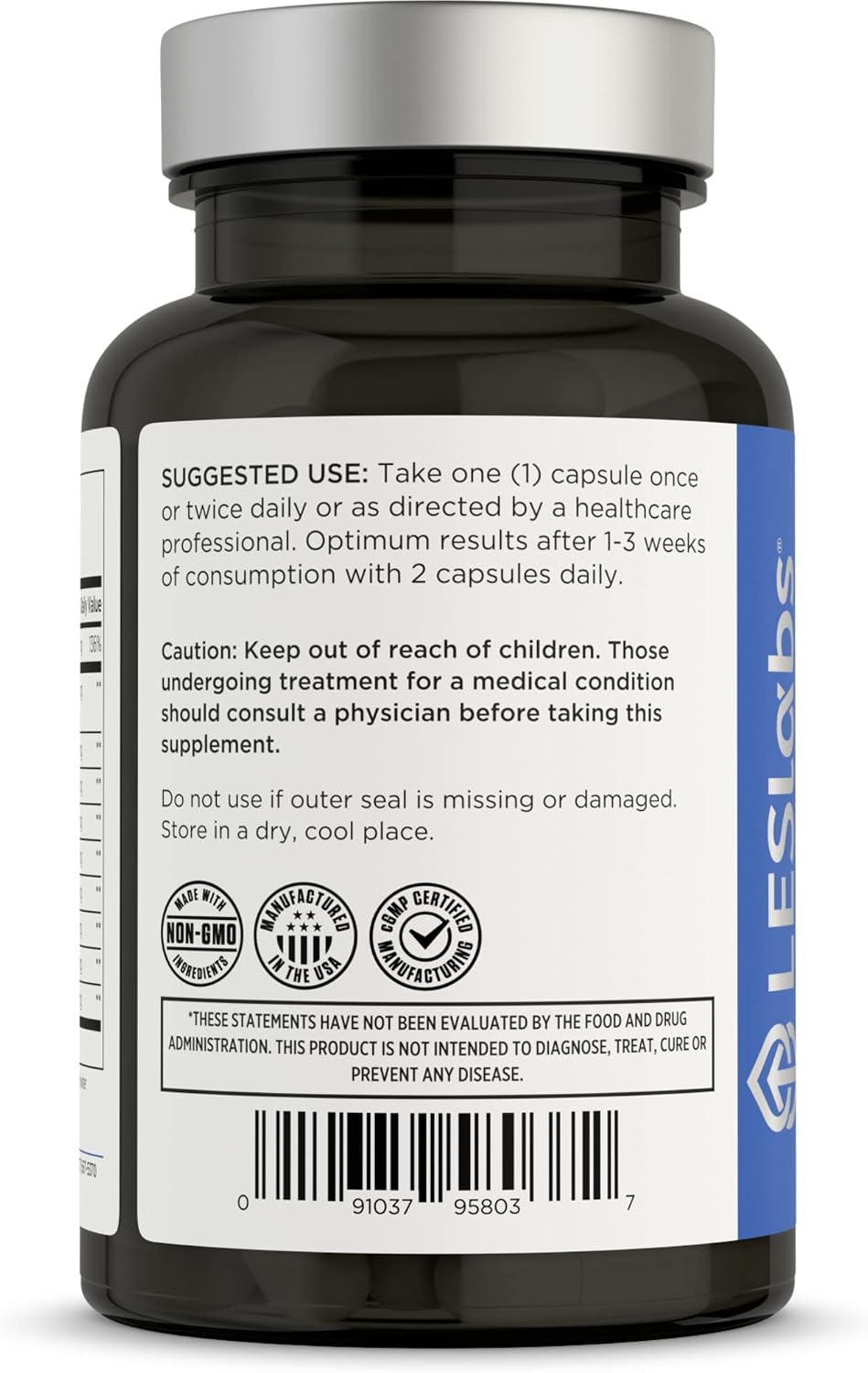 LES Labs Prostate Health – Prostate Support, Urinary Tract Health, Fewer Bathroom Visits & Improved Sleep – Saw Palmetto, Pygeum