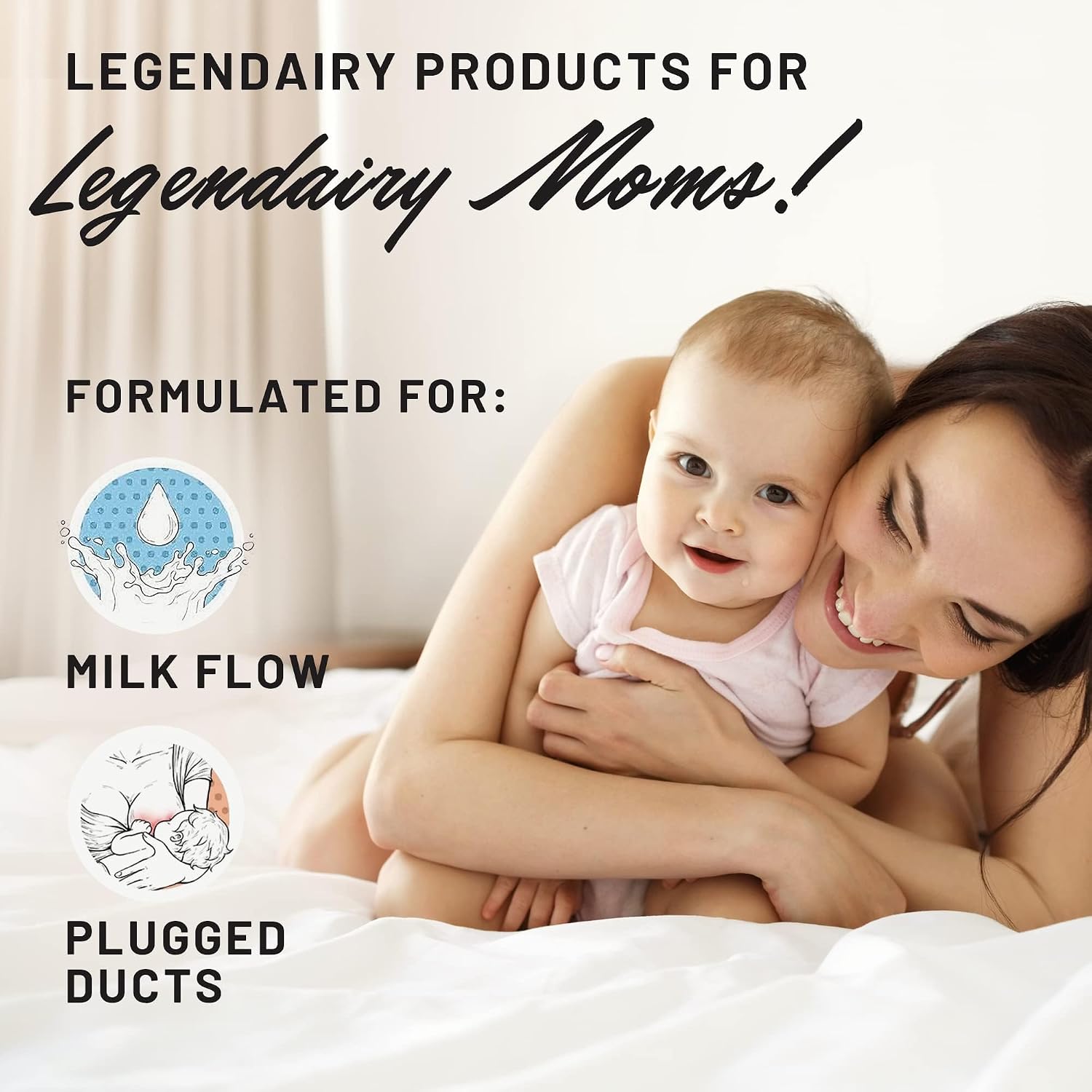 Legendairy Milk Sunflower Lecithin 1200mg, Lactation Support, Sunflower Lecithin Supplement for Clogged Milk Ducts, Made in USA