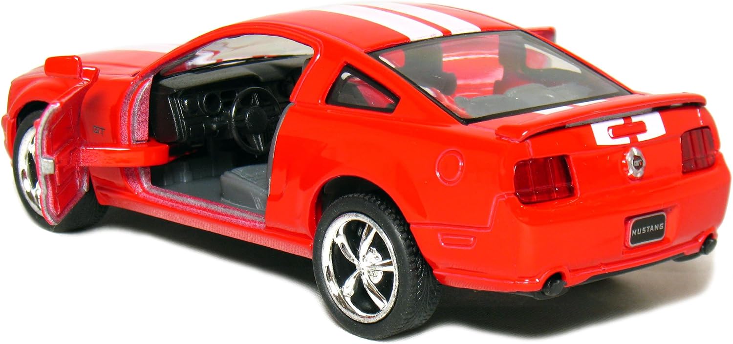 KiNSMART - 2006 Ford Mustang GT 1:38 Scale 5" Die Cast Metal Model Toy Car (Police)