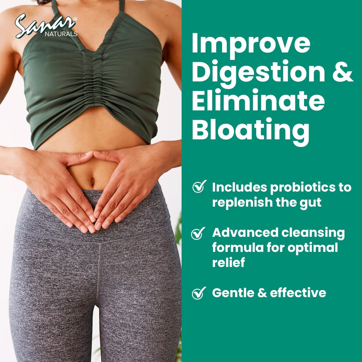 Sanar Naturals Colon Cleanser 2002, High Fiber with Psyllium Husk, 90 Ct | Psyllium Husk Fiber, Probiotics, Cascara Sagrada & Aloe, Colon Cleanse, Gut Health & Daily Regularity, GLP-1 Support, 90 Ct