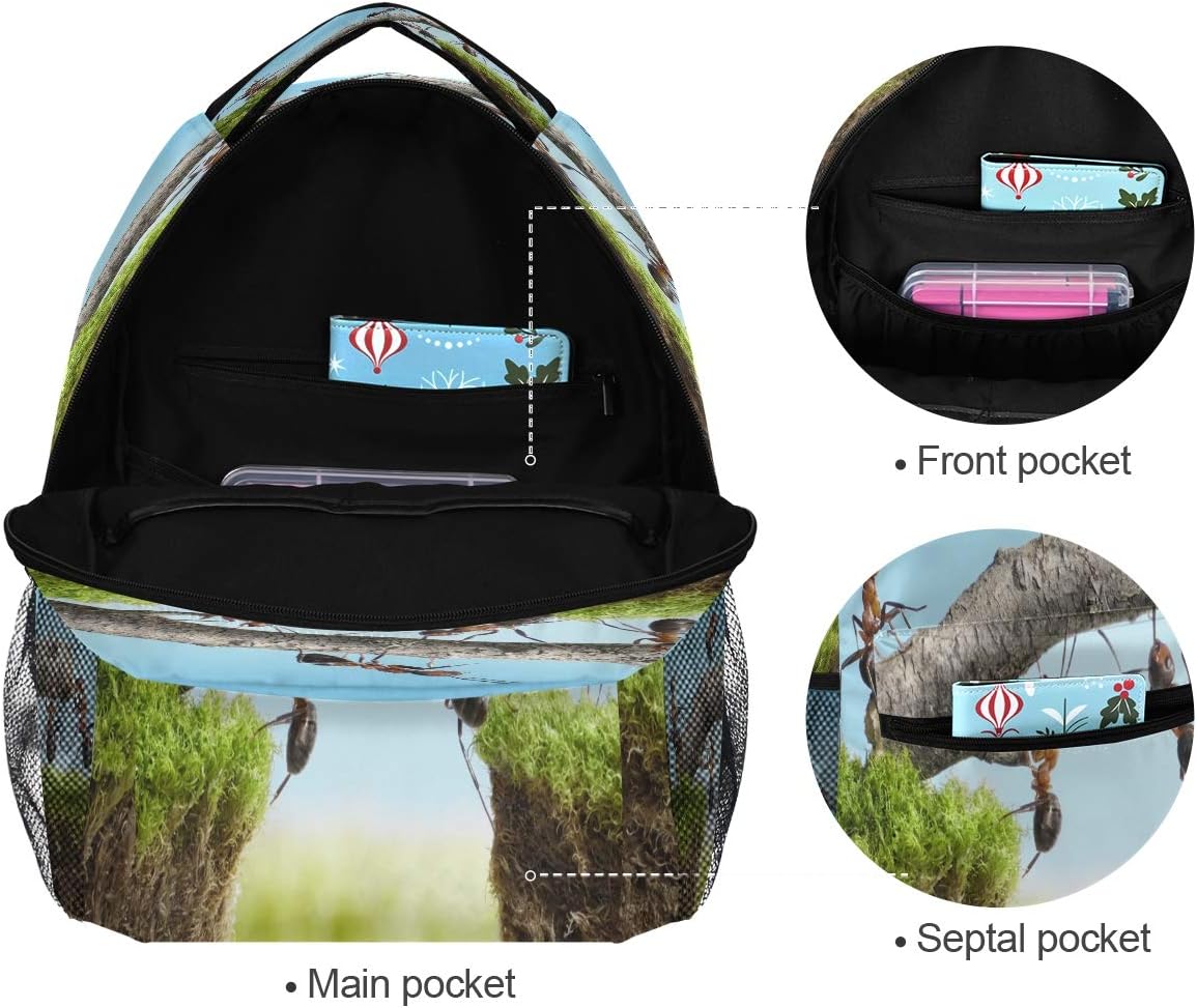 Blueangle Ice Cream Backpack for Girls, Cute School Laptop Backpack