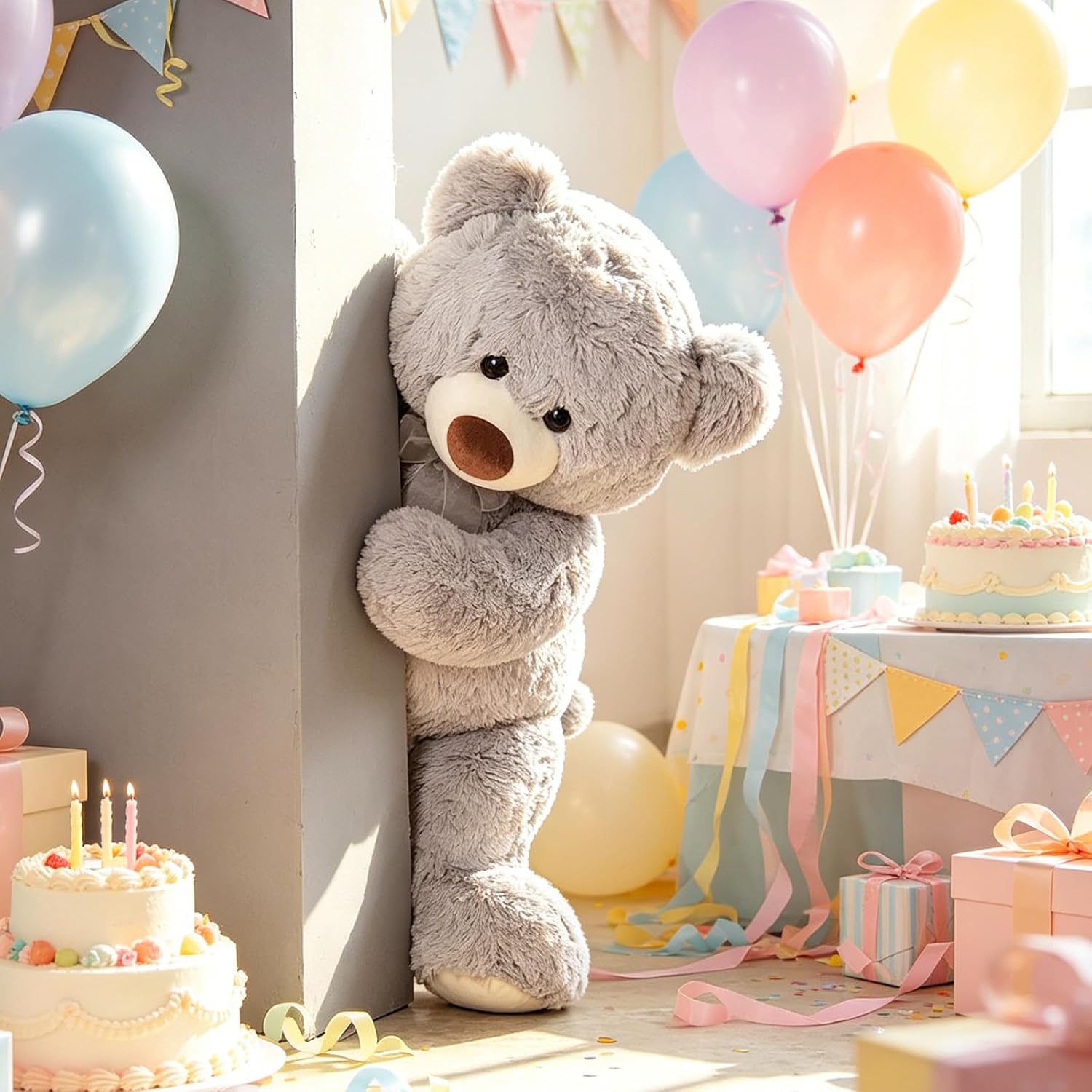 Toys Studio 47 Inch Big Teddy Bear Giant Stuffed Animal for Girls