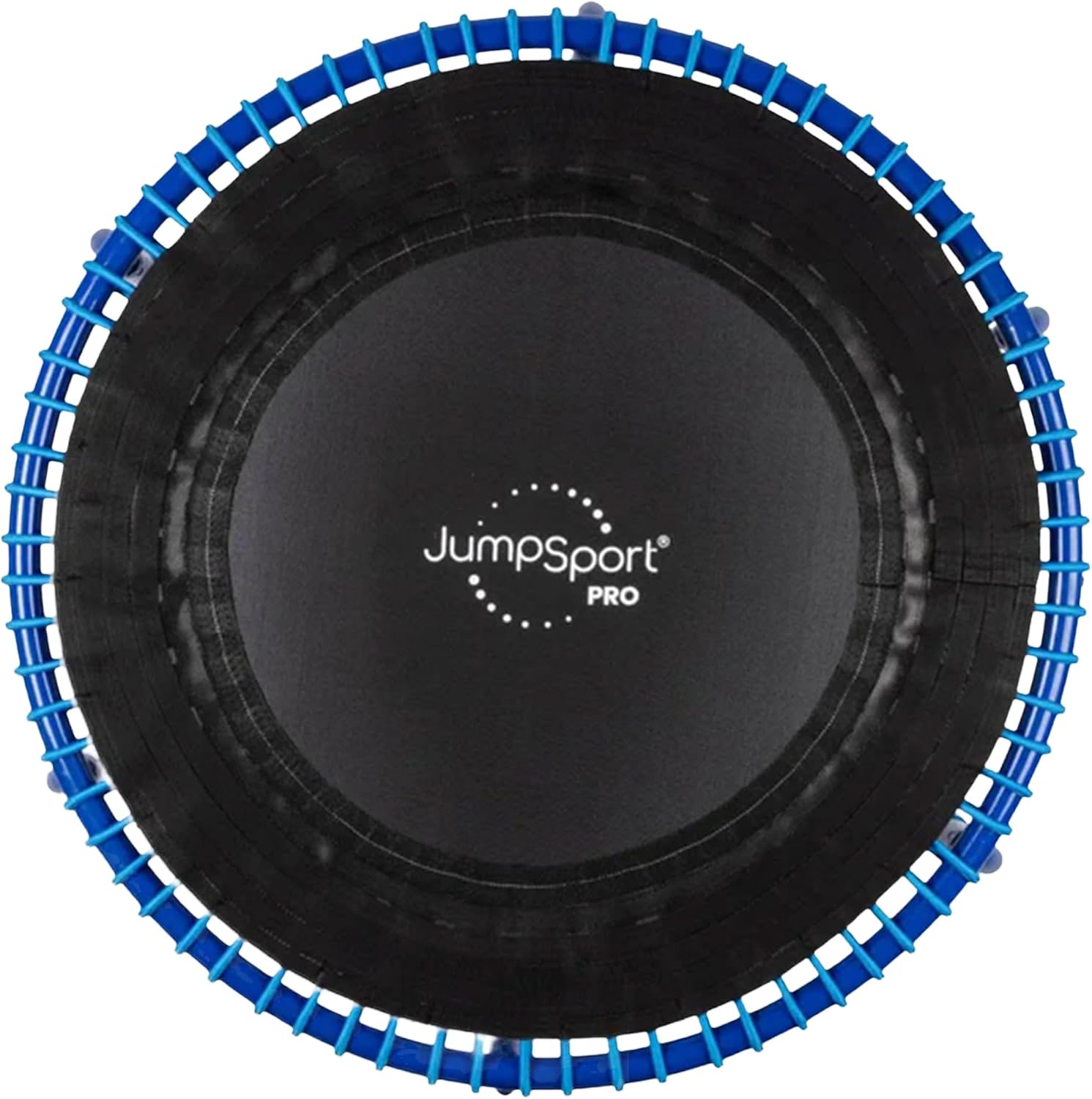 JumpSport 350 PRO 39 Inch Fitness Trampoline Indoor Rebounder Cardio Workout Equipment 300 lb Capacity