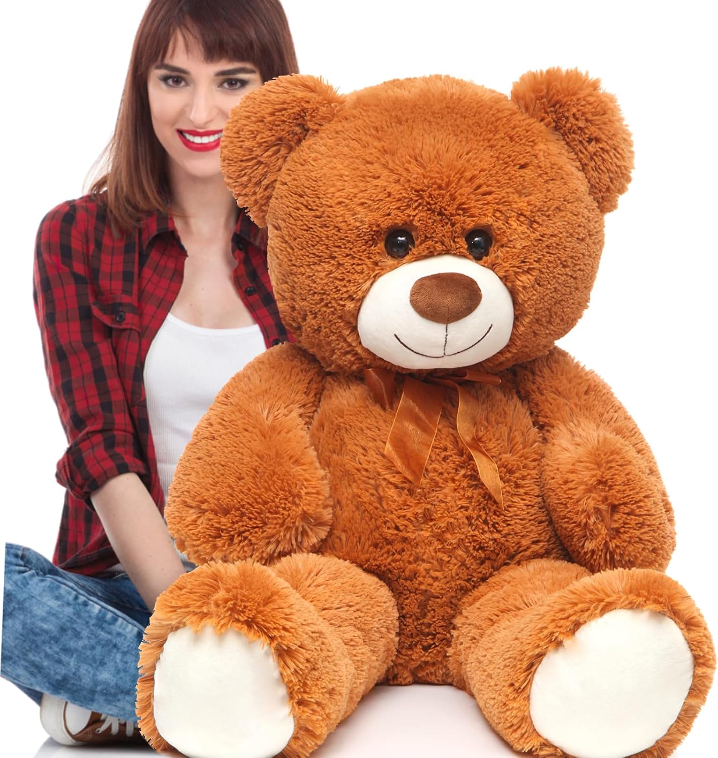 Toys Studio 47 Inch Big Teddy Bear Giant Stuffed Animal for Girls