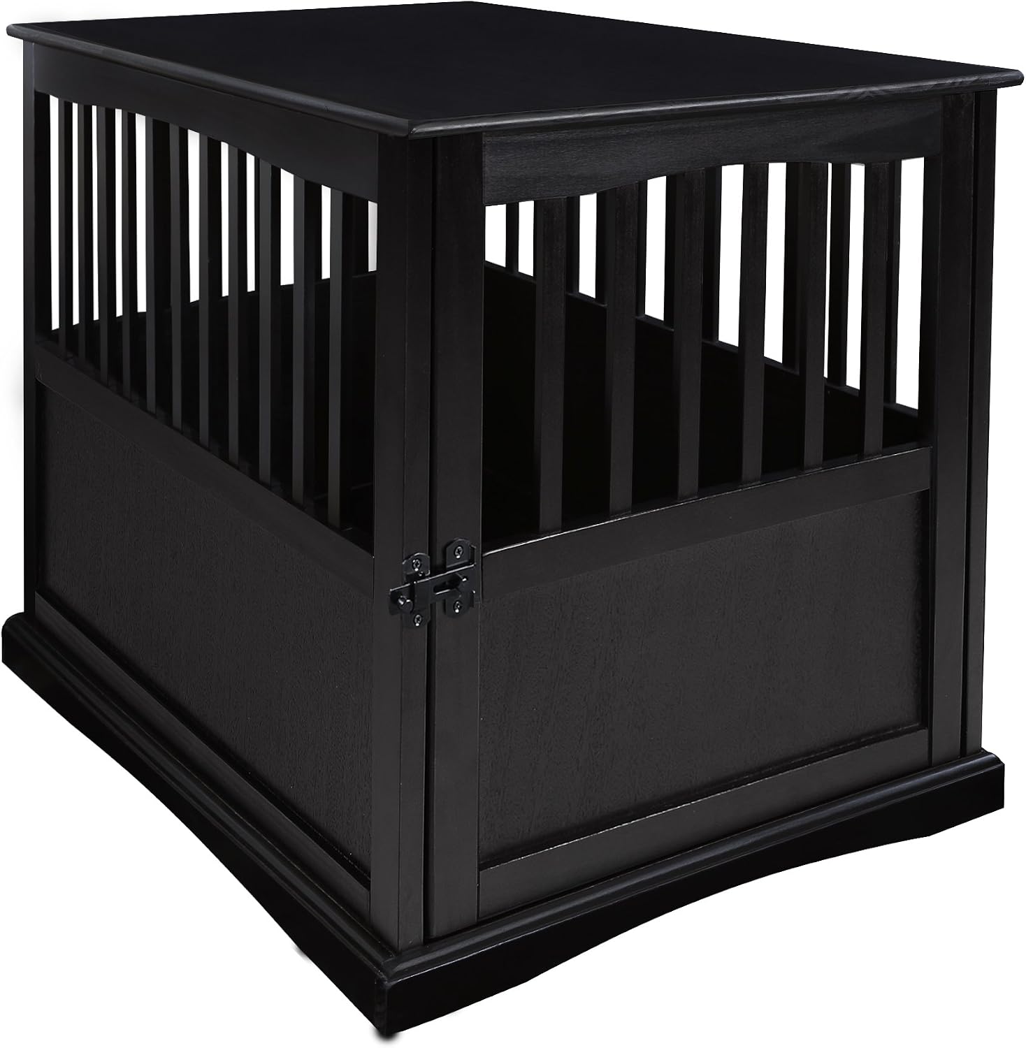 Casual Home Wooden Small Pet Crate, End Table, Espresso,19.5"W x 22.5"D x 22.5"H