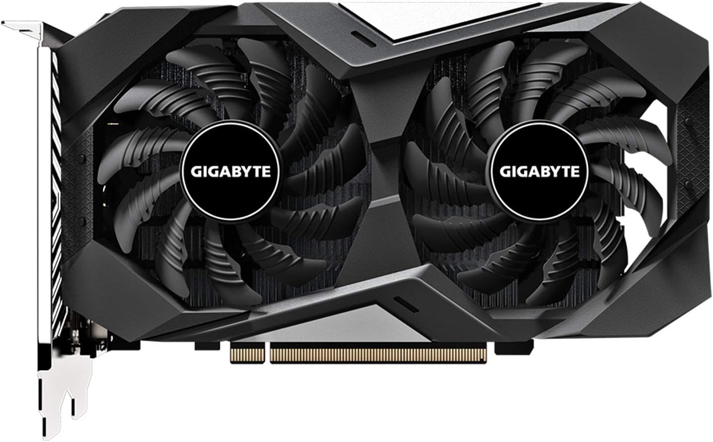 GIGABYTE GeForce GTX 1650 D6 WINDFORCE OC 4G (rev. 2.0) Graphics Card, 172mm Compact Size, 4GB 128-Bit GDDR6, GV-N1656WF2OC-4GD REV2.0 Video Card
