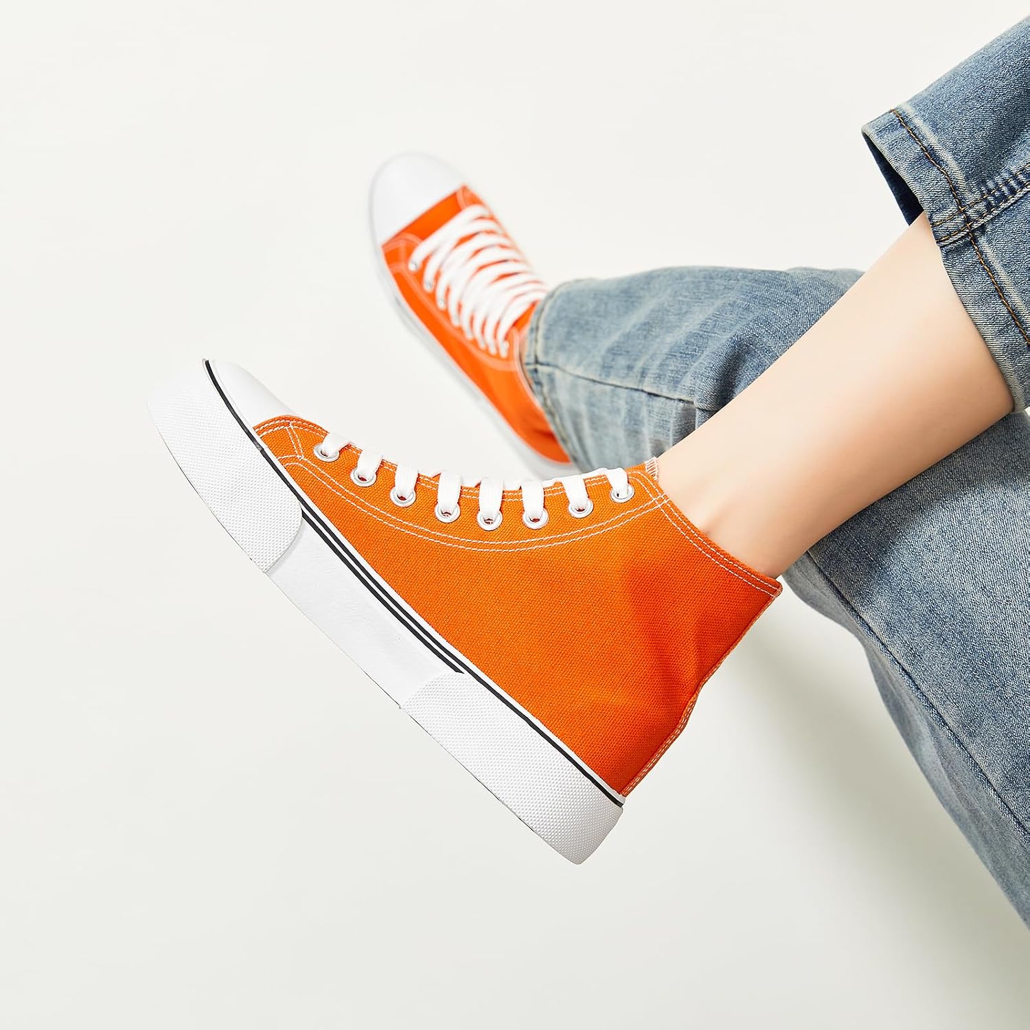 hash bubbie High Top Canvas Sneakers Fashion Walking Shoes