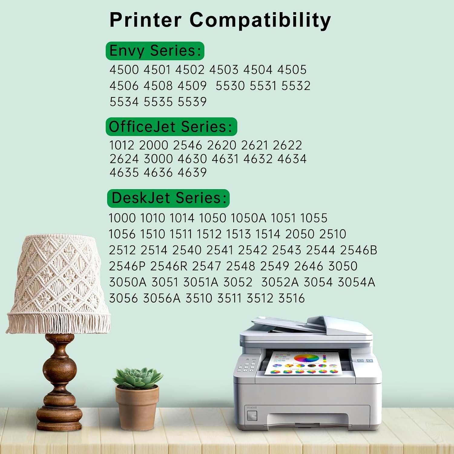 61XL Ink Cartridge Black and Color Combo Pack Replacement for HP Ink 61 2PK