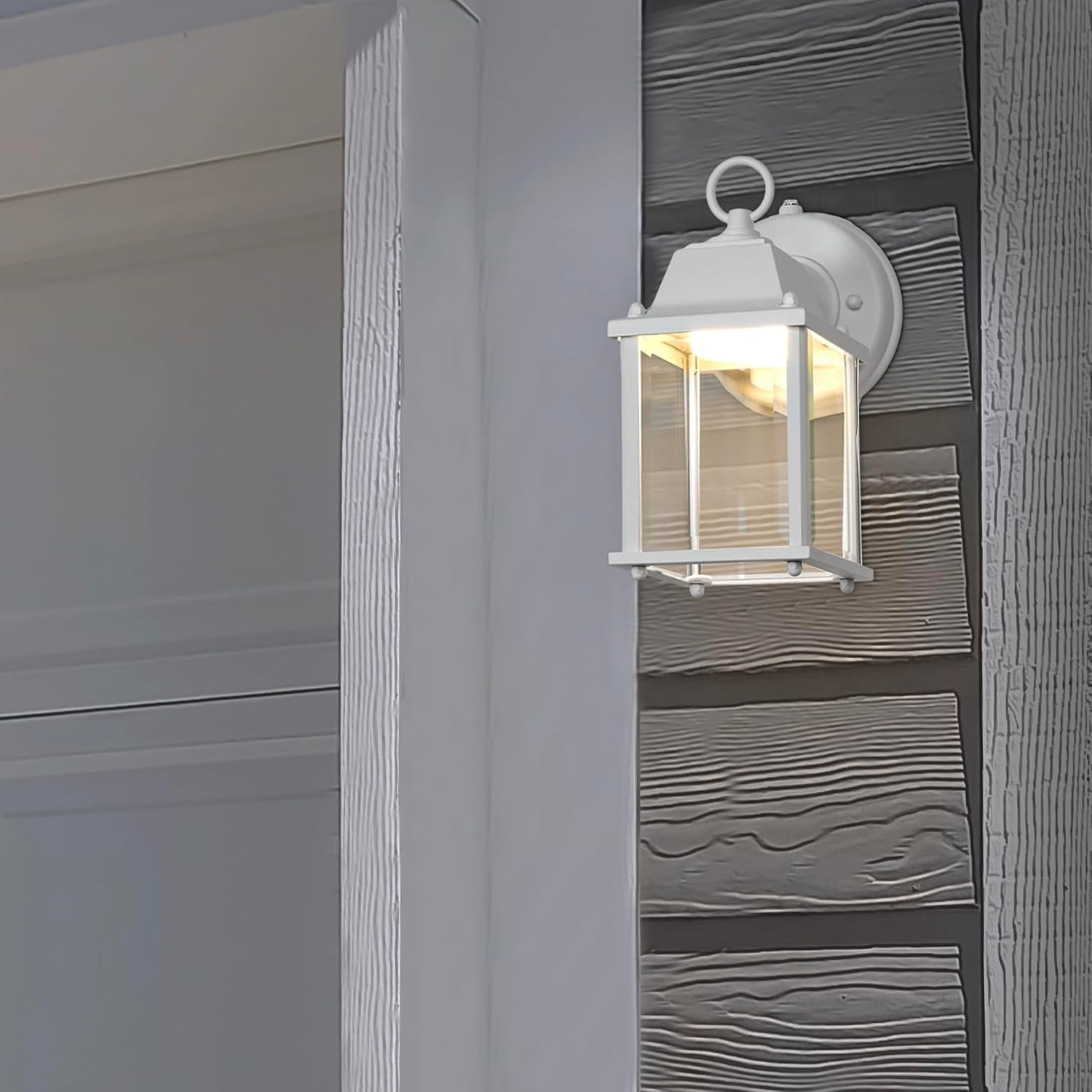Maxxima LED Aged Bronze Outdoor Wall Light, Photocell, 650 Lumens 3000K
