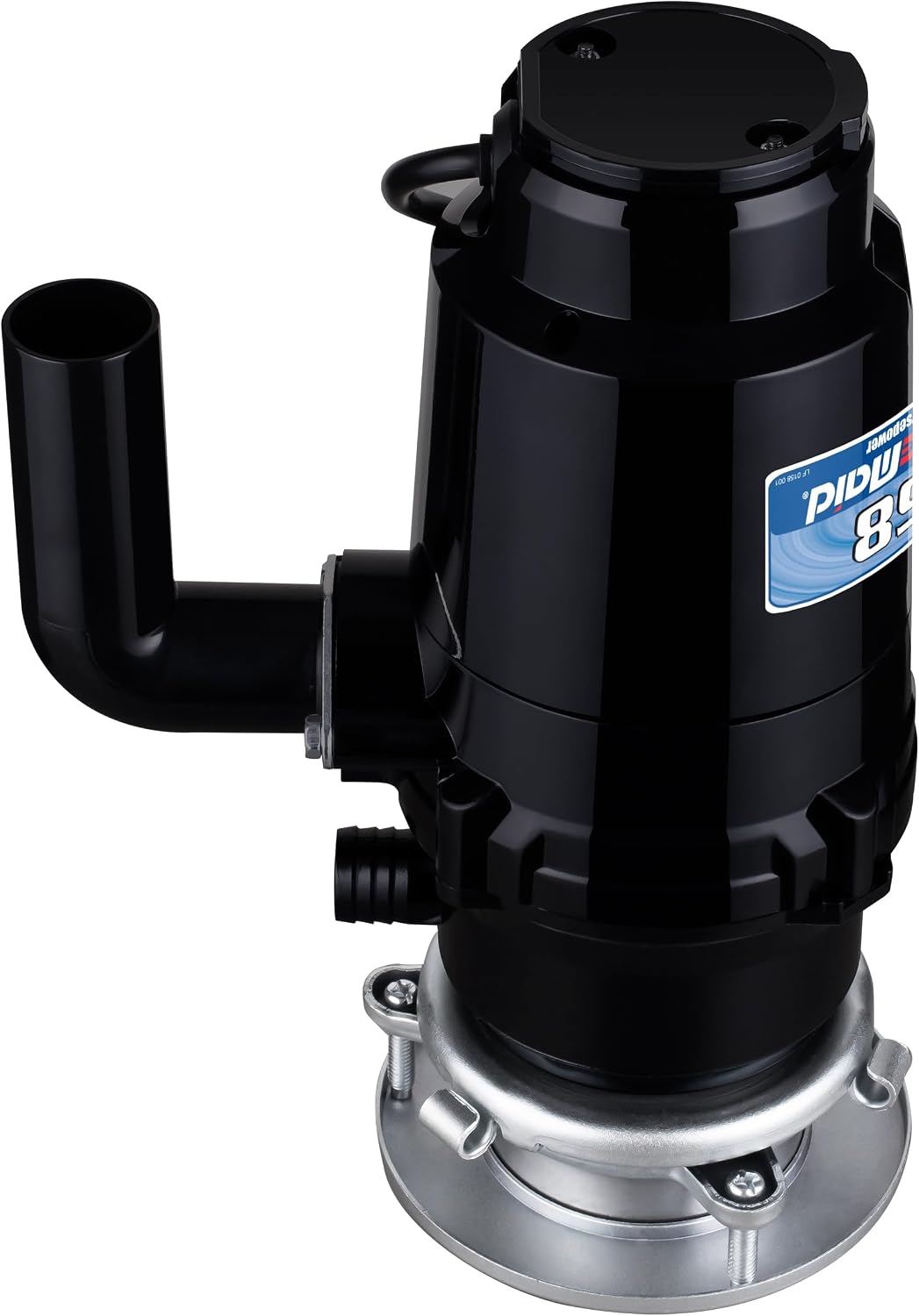Waste Maid Garbage Disposal, Anti-Jam, Continuous Feed, 1/2 HP Standard | Anti-Jam Stainless Steel Food Waste Grinding System, Quiet Continuous Feed, Easy 3-Bolt Mount, 8-Yr Warranty 10-US-WM-158-3B