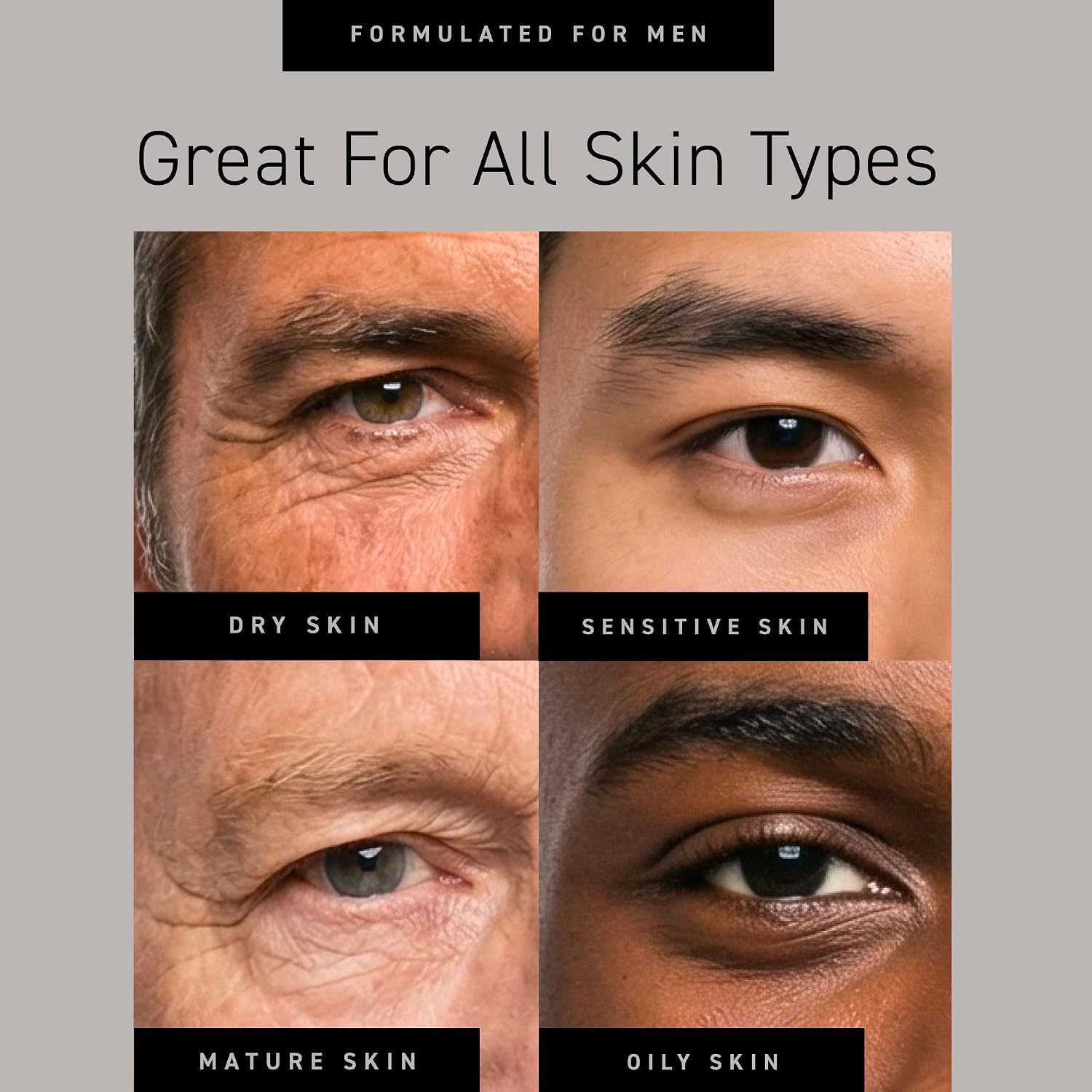 Brickell Men's Restoring Under Eye Cream for Men, Anti Aging Eye Balm To Reduce Puffiness, Wrinkles, Dark Circles, Crows Feet & Eye Bags, Caffeine