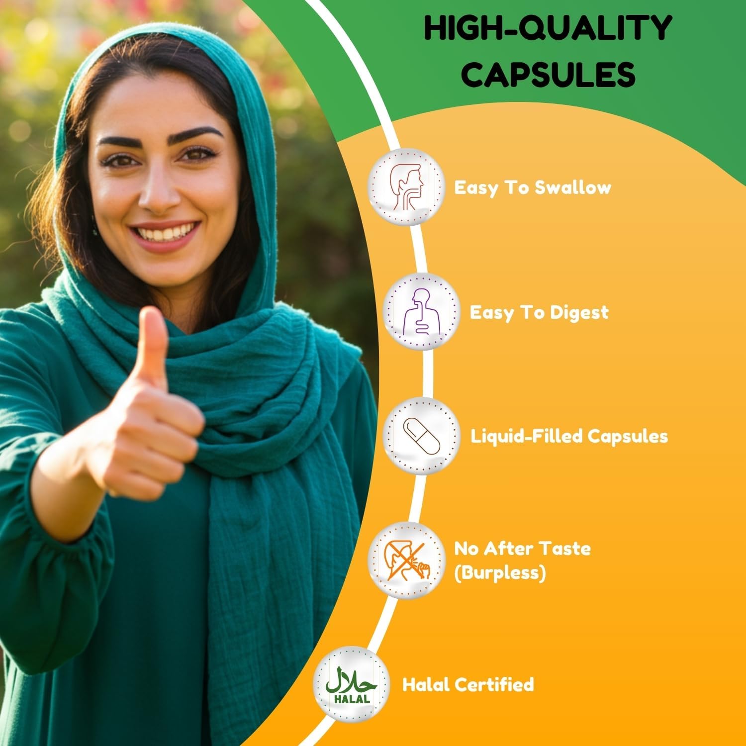 SHIFAA NUTRITION Halal Multivitamins for Women, Men & Adults, 30 Servings | Iron, Vitamin A, B6, B12, Biotin, Niacin, C, D3, E, Zinc, Calcium