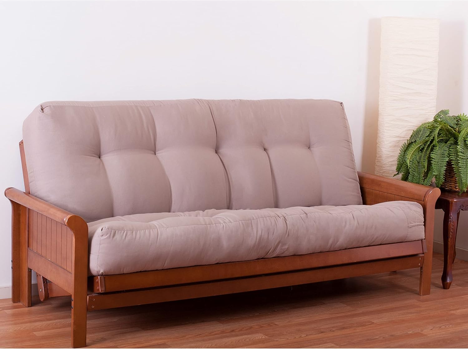 Blazing Needles Renewal 9" Twill Futon Mattress, Queen, Sage