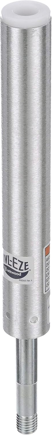 Attwood Lock’N-Pin ¾-Inch Pin Post for Boat Seats, 11 Inches Tall Fixed Height, 1.5-Inch Diameter Brushed Aluminum, Threaded, Steel Pin, SP-2114-T