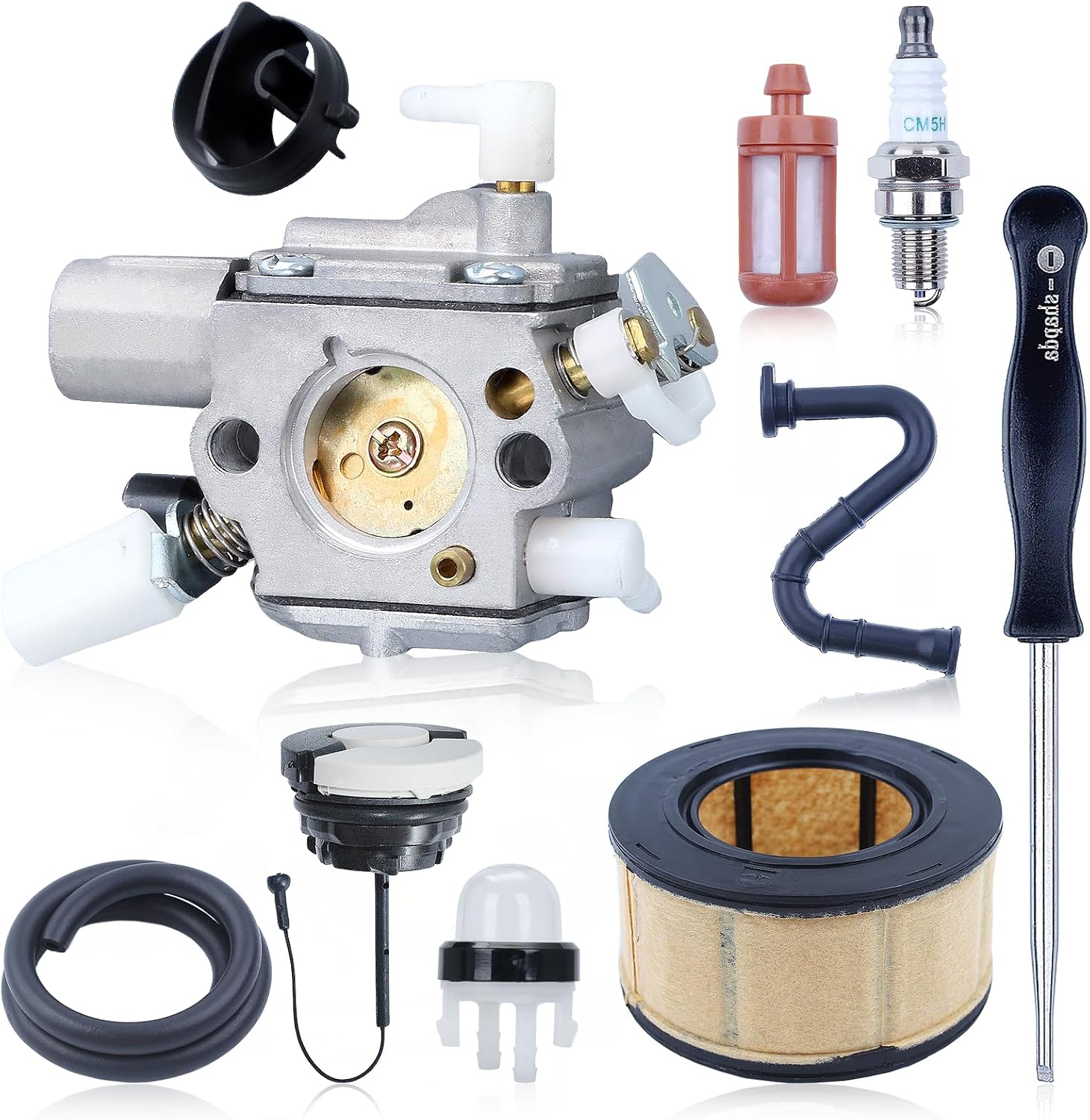 MS251 Carburetor Air Filter Kit for Stihl MS251 MS231 MS231C-BE MS251CB-E MS 251 2-Mix Chainsaw Parts