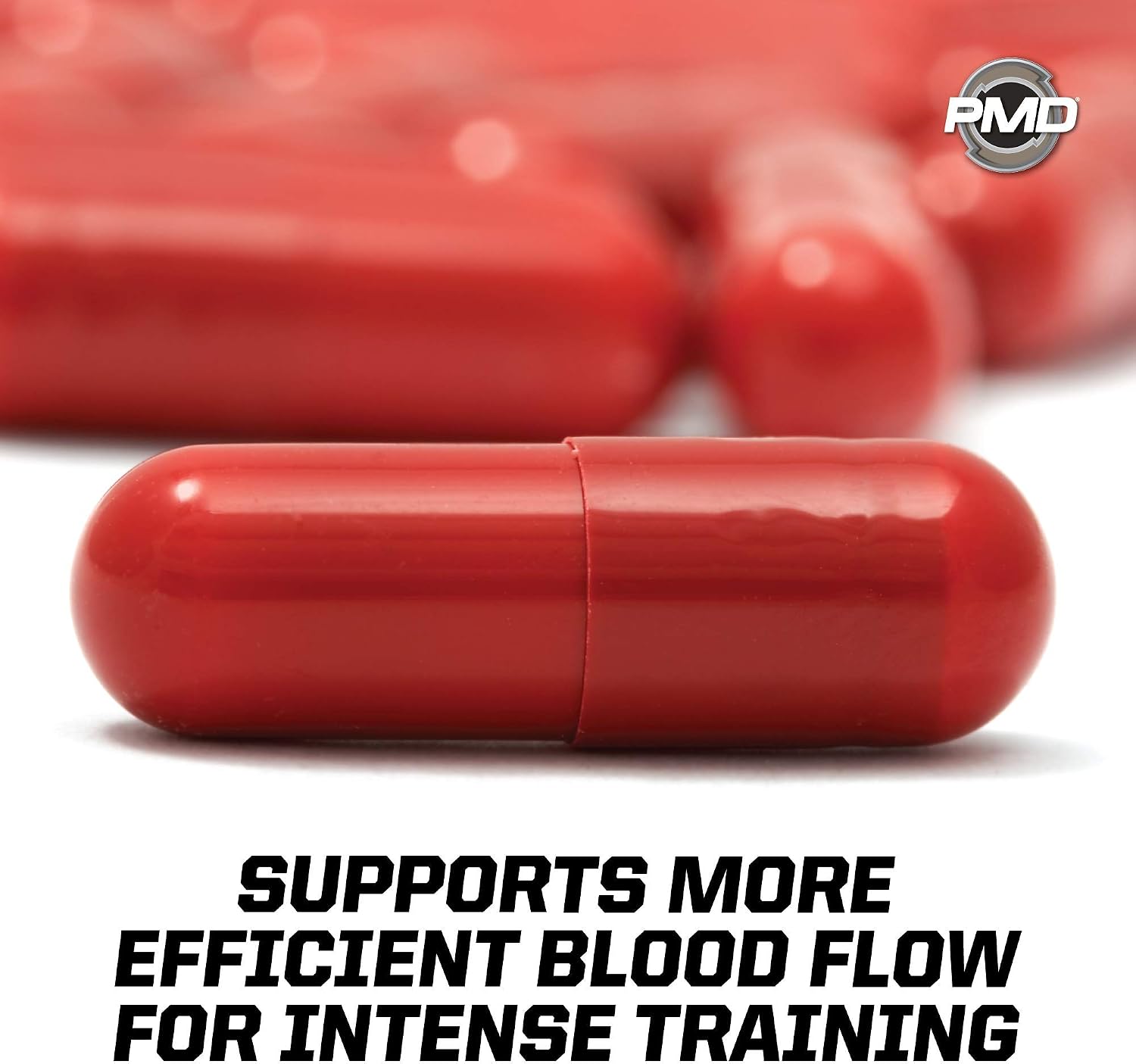 PMD Sports Nitro CM Nitric Oxide with Agmatine Supplement - 90 Capsules | Muscle Growth Support, Muscle Pump, L-Arginine, Endurance Antioxidants Boost