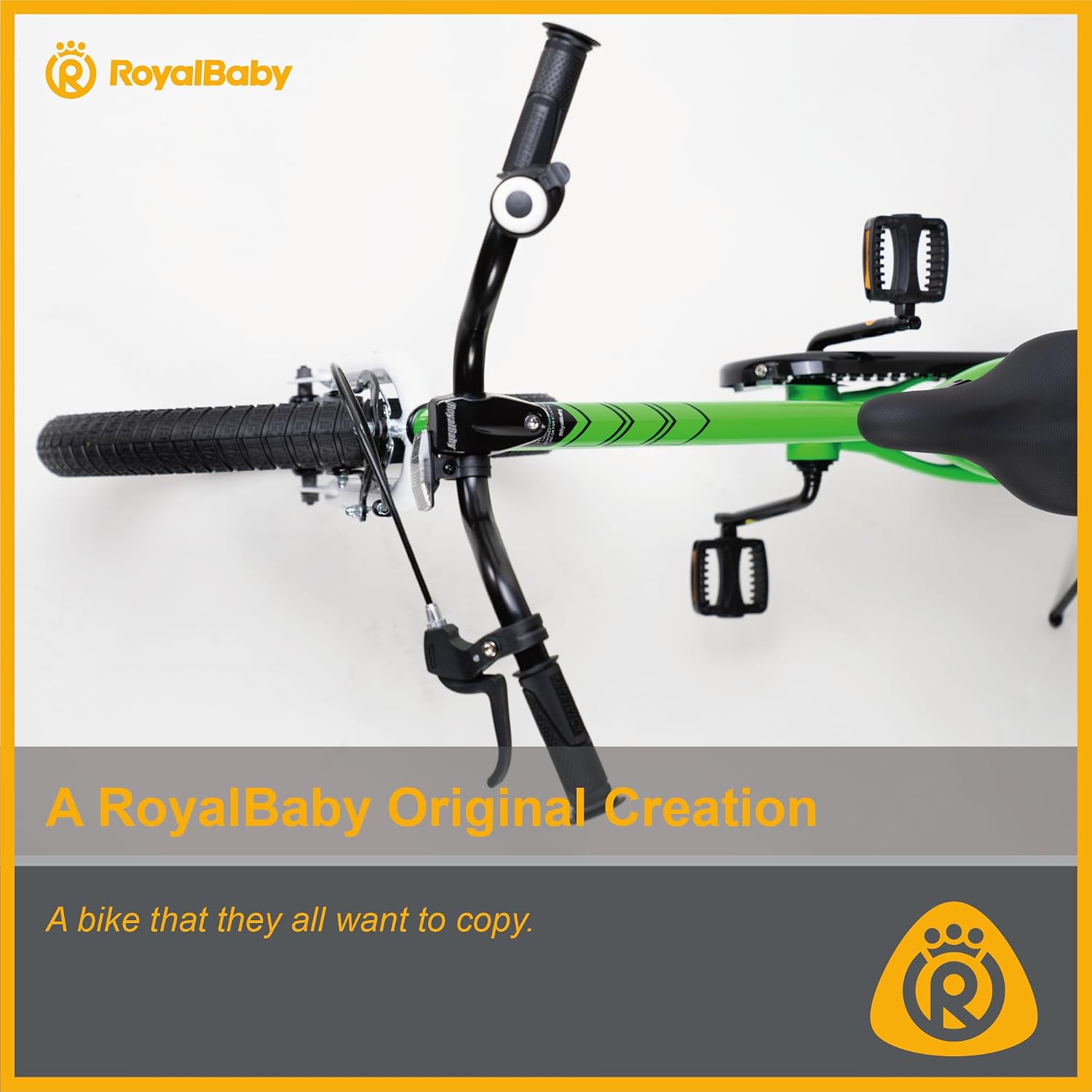 RoyalBaby Freestyle Kids Bike 12 14 16 Inch with Training Wheels, 18 Inch with Kickstand, Bicycle for Ages 3-10 Years Boys Girls