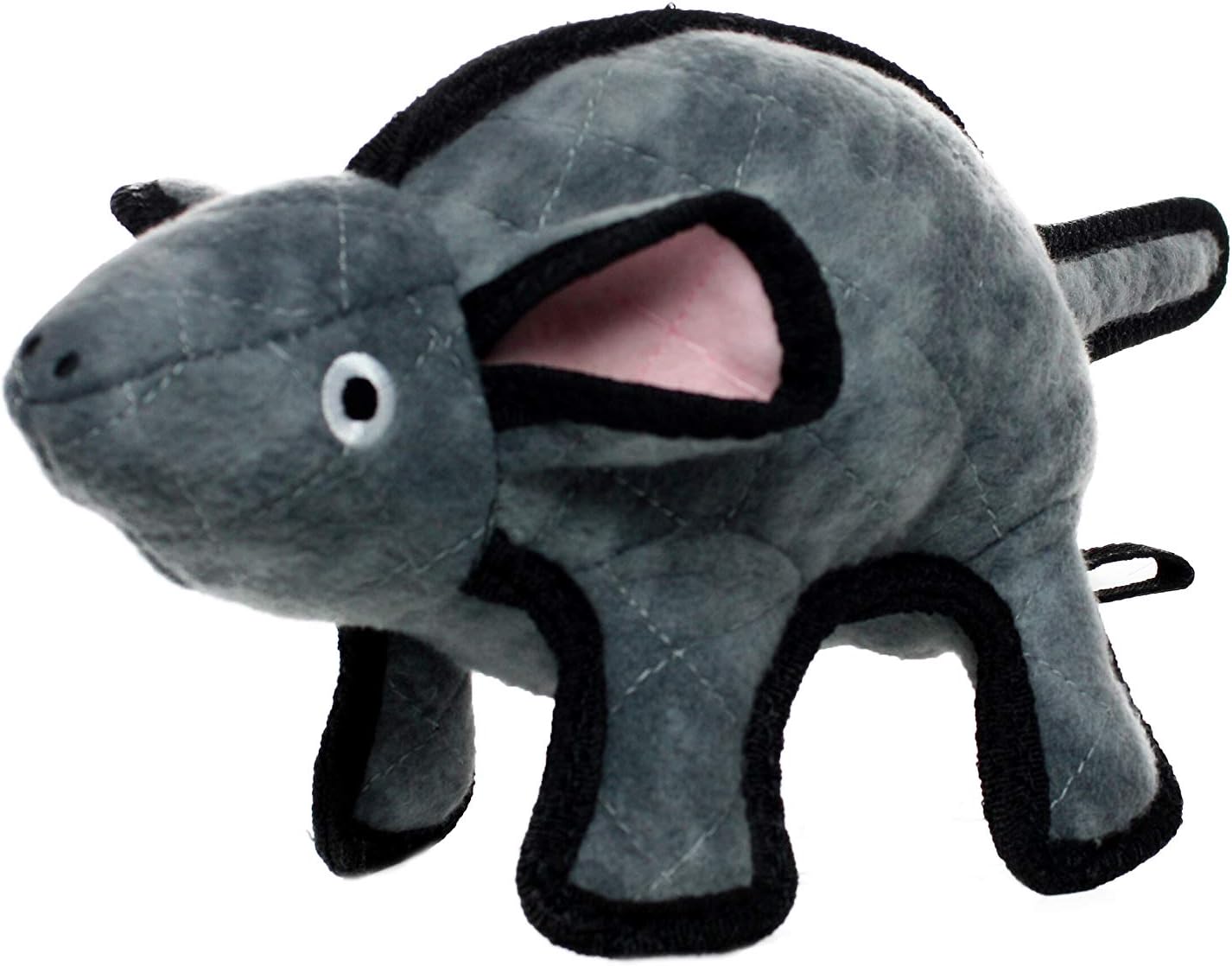 TUFFY® : Cow Dog Toy: Ultra Durable Plush Toy with Multiple Layers & Reinforced Seams, Washable and Floats, Original Construction