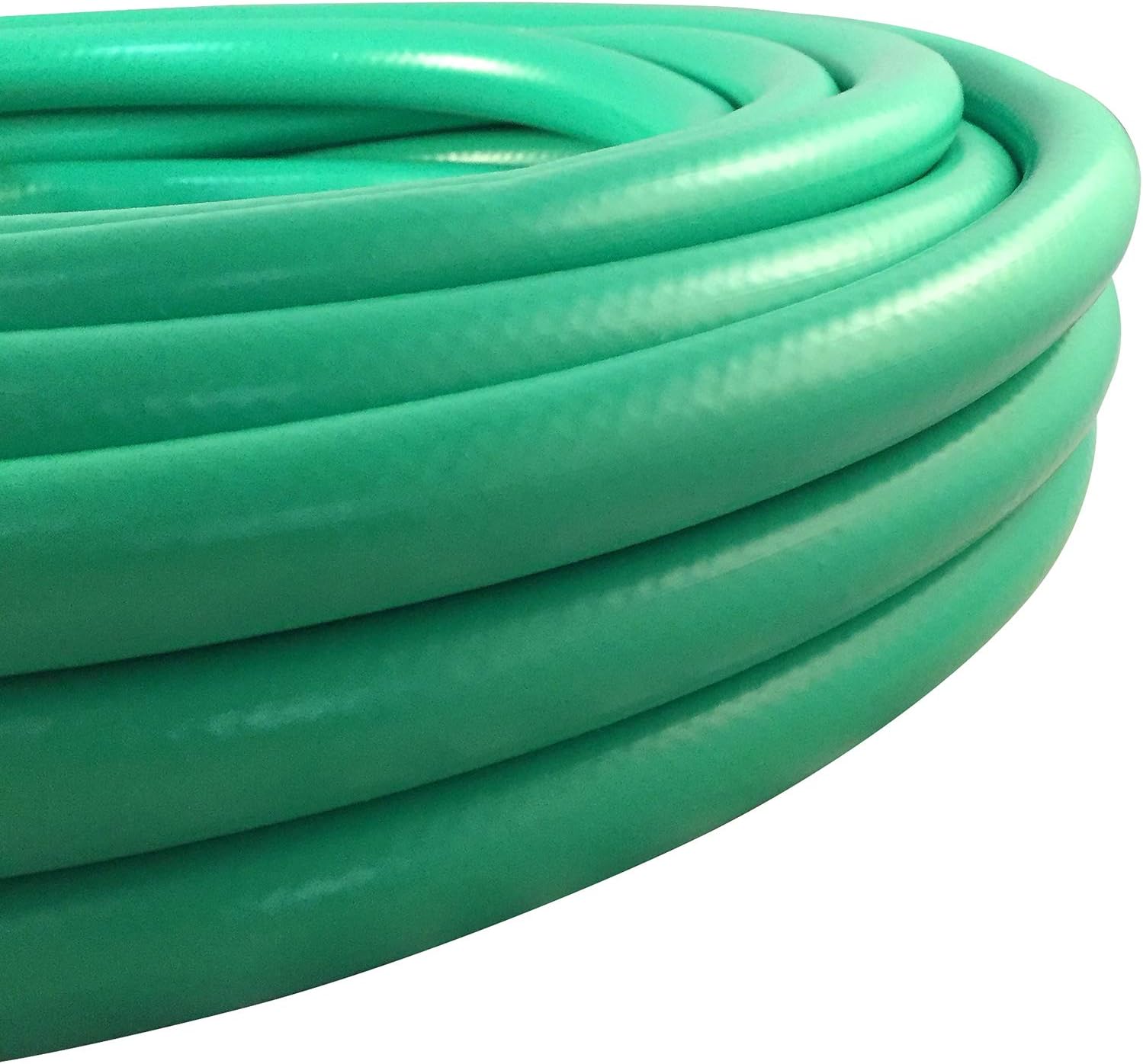 Flexon FXG58100 5/8-Inch x 100-Foot Heavy Duty 5-Ply Forever Garden Hose, Green