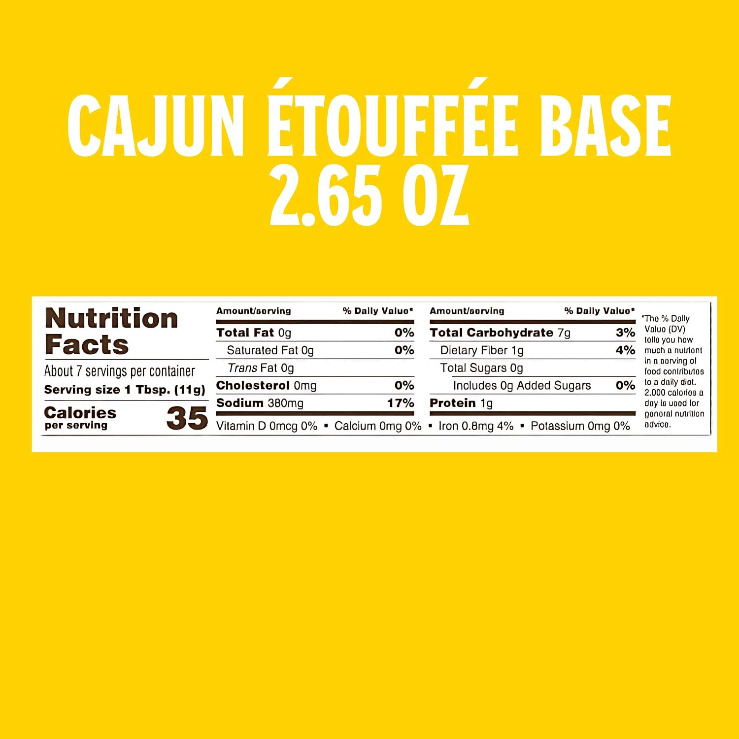 Louisiana Fish Fry Cajun Etouffee Base, 2.65 oz - Pack of 4