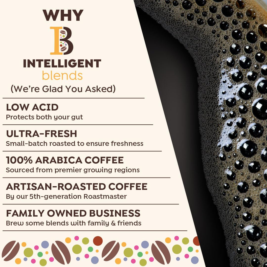 Intelligent Blends Dark Roast Coffee Pods 100ct Keurig Compatible