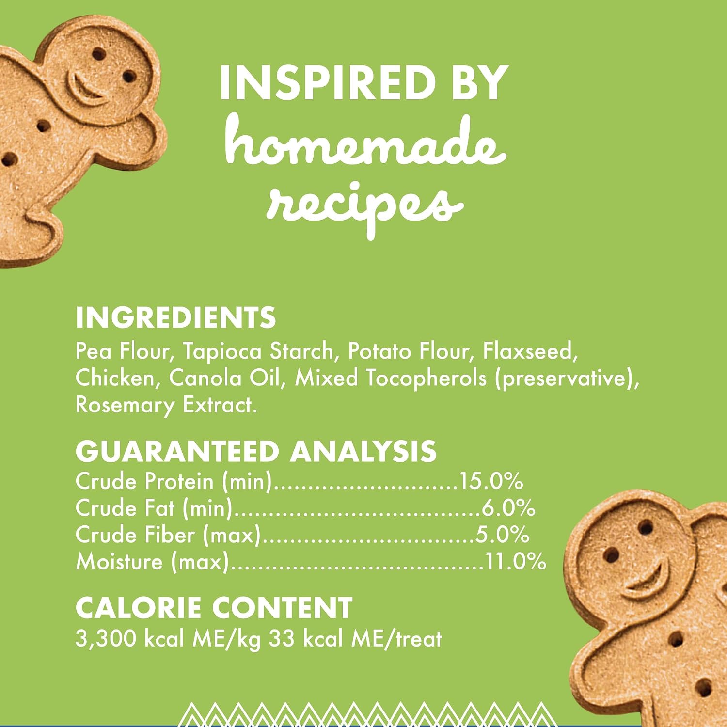 Buddy Biscuits Grain Free Dog Treats, Baked in USA, Large Size Treat with Natural Peanut Butter 14 oz.
